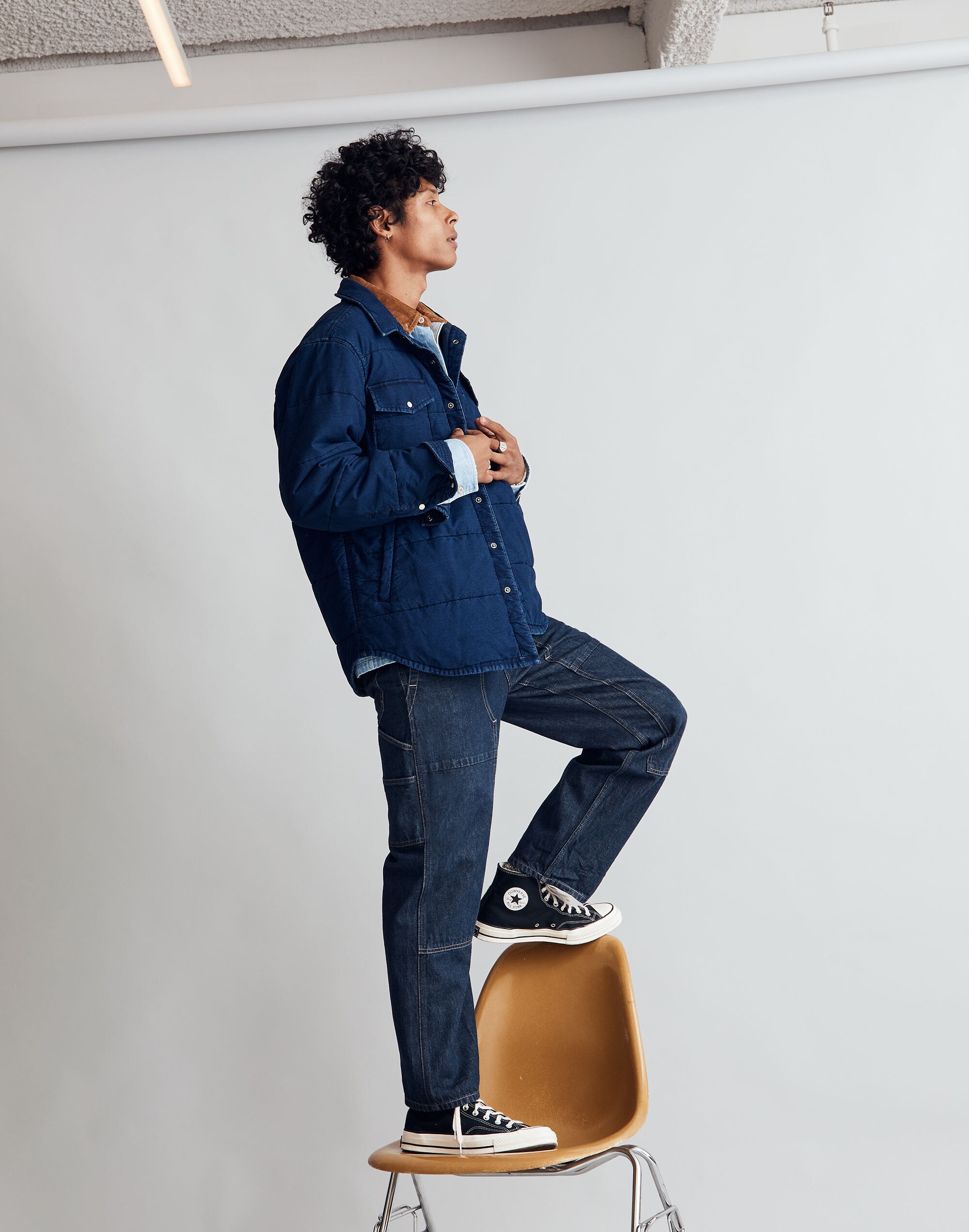 Quilted Western Shirt-Jacket