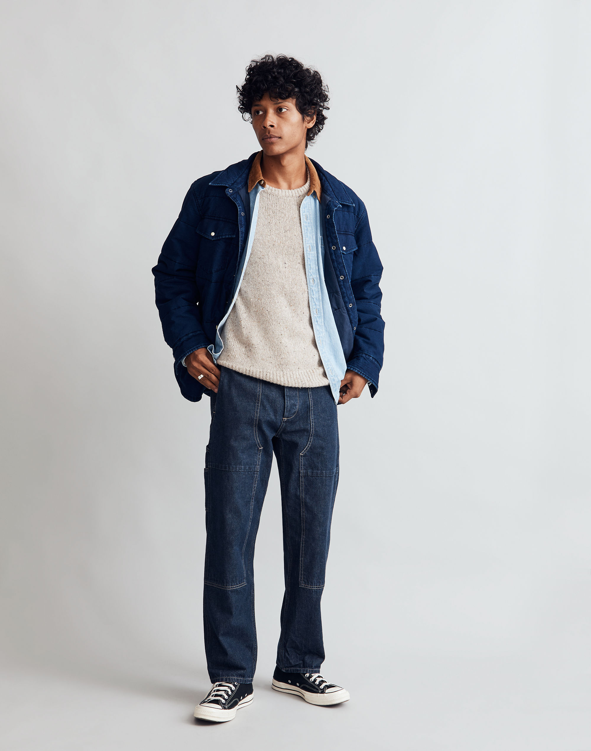 Quilted Western Shirt-Jacket