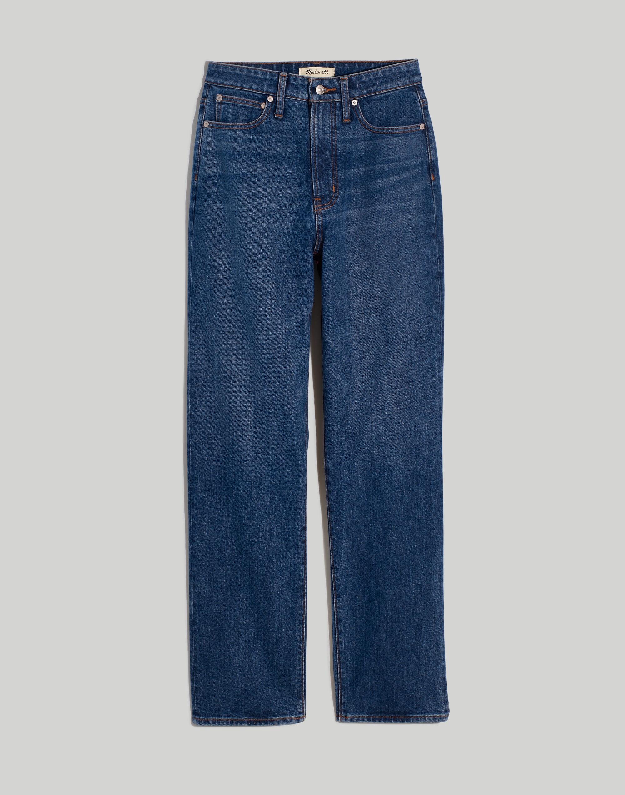 The Curvy Perfect Vintage Straight Jean in Mayfield Wash