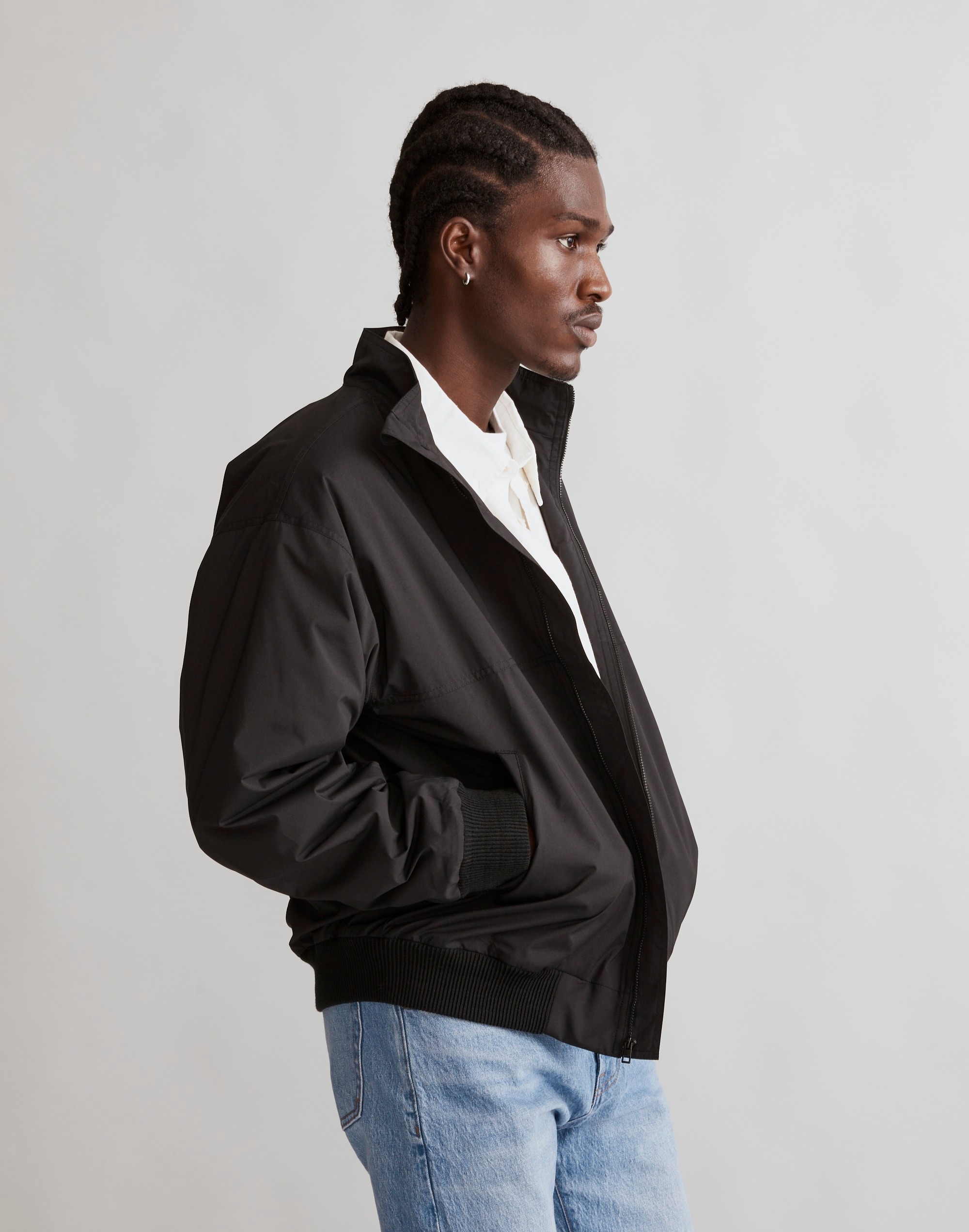 Fleece-Lined Bomber Jacket