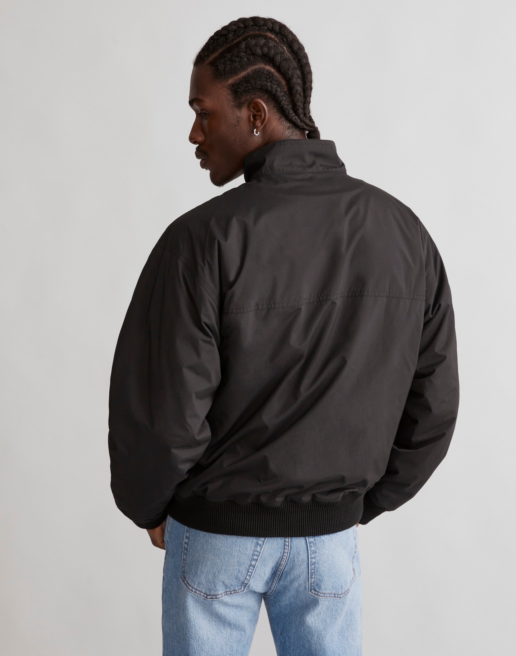 Fleece-Lined Bomber Jacket