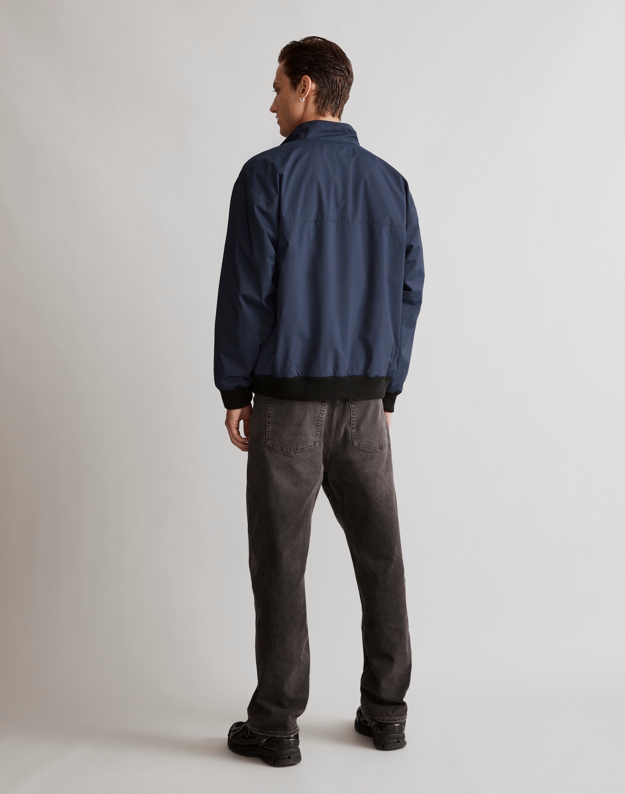 Fleece-Lined Bomber Jacket