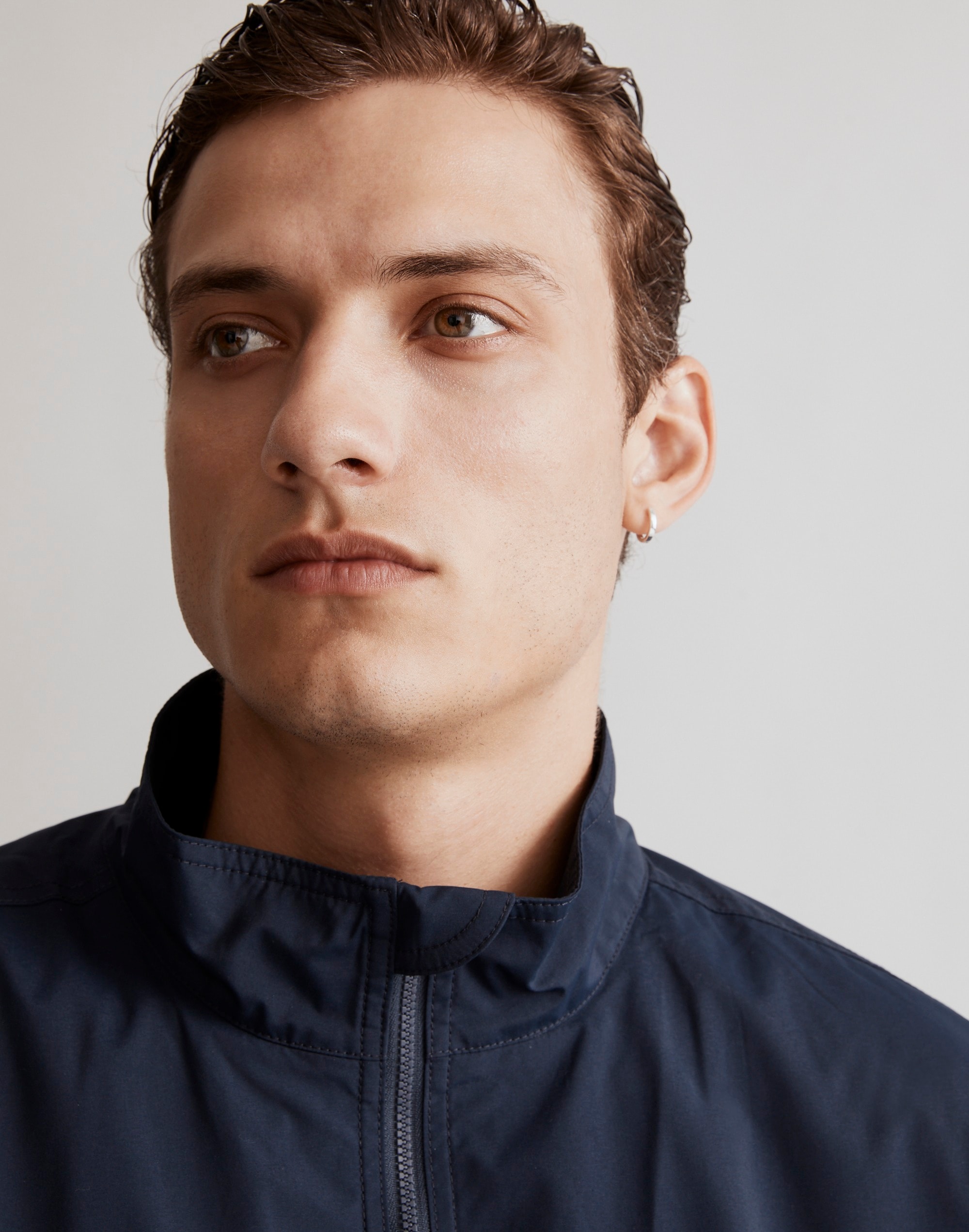 Fleece-Lined Bomber Jacket