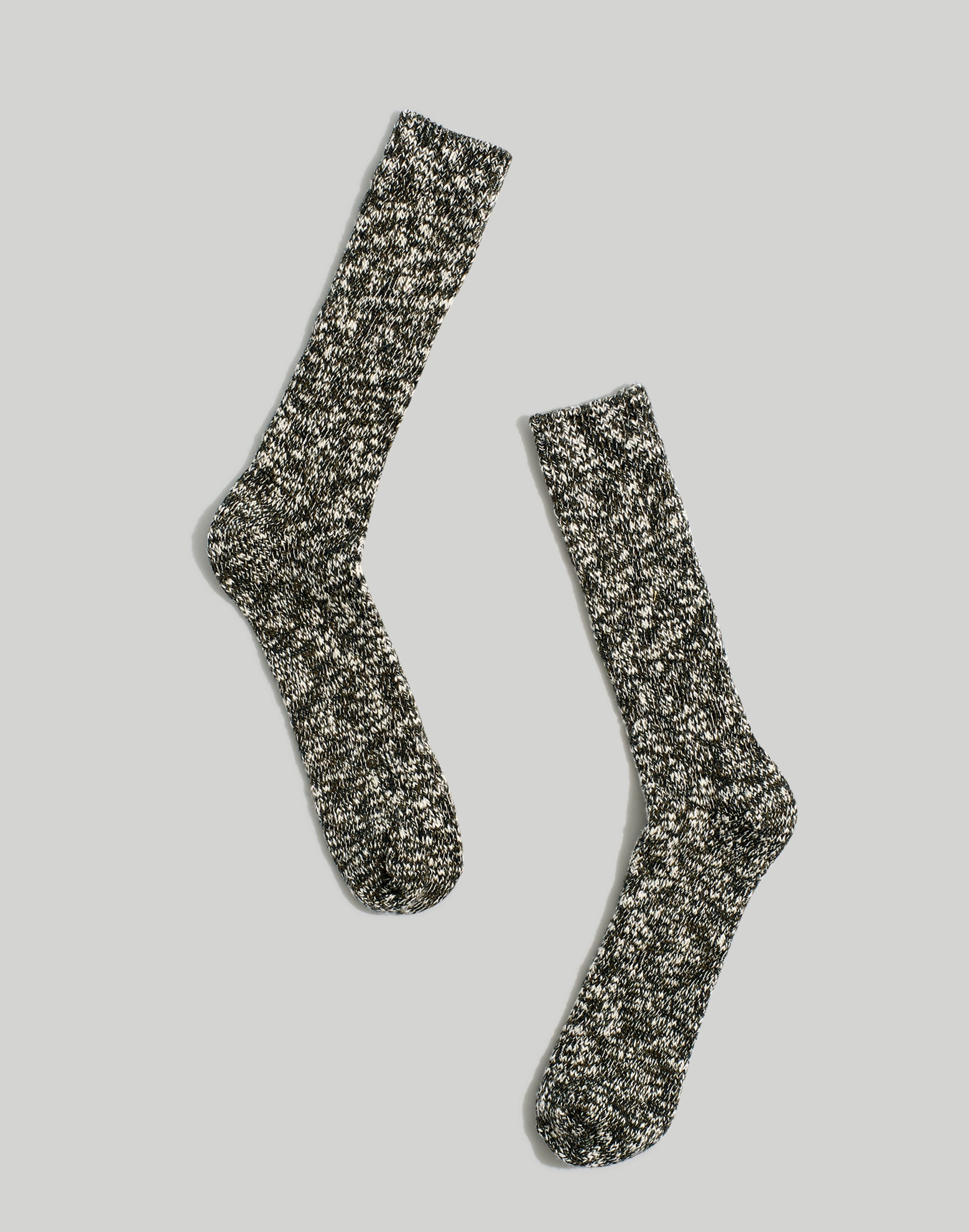 Marled Crew Socks