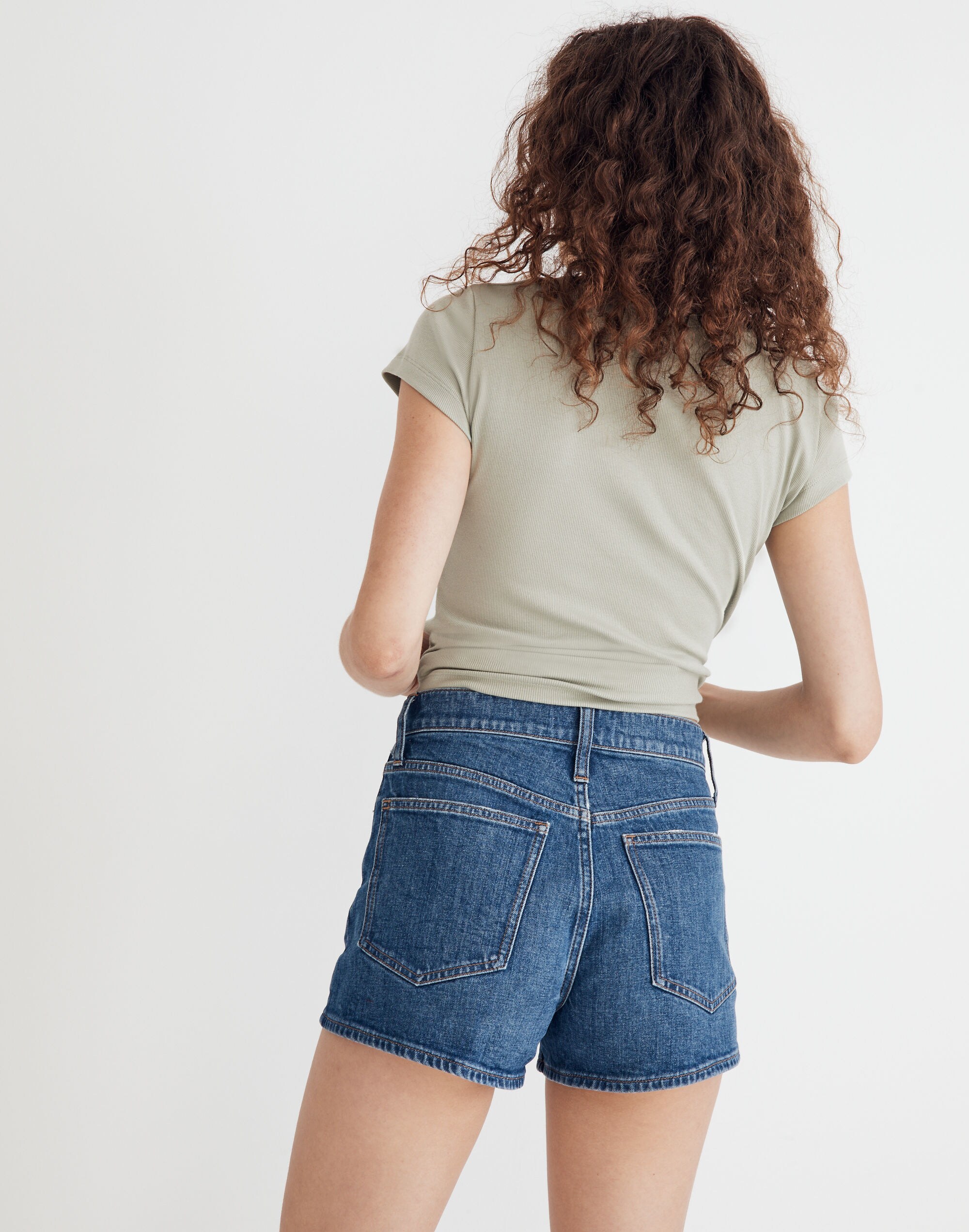 The Perfect Jean Short in Corson Wash