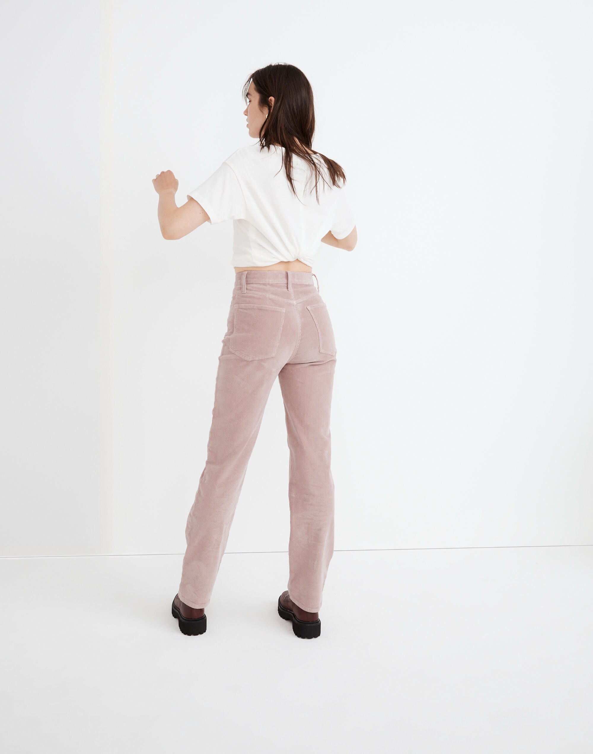 The Petite Perfect Vintage Straight Jean: Corduroy Edition