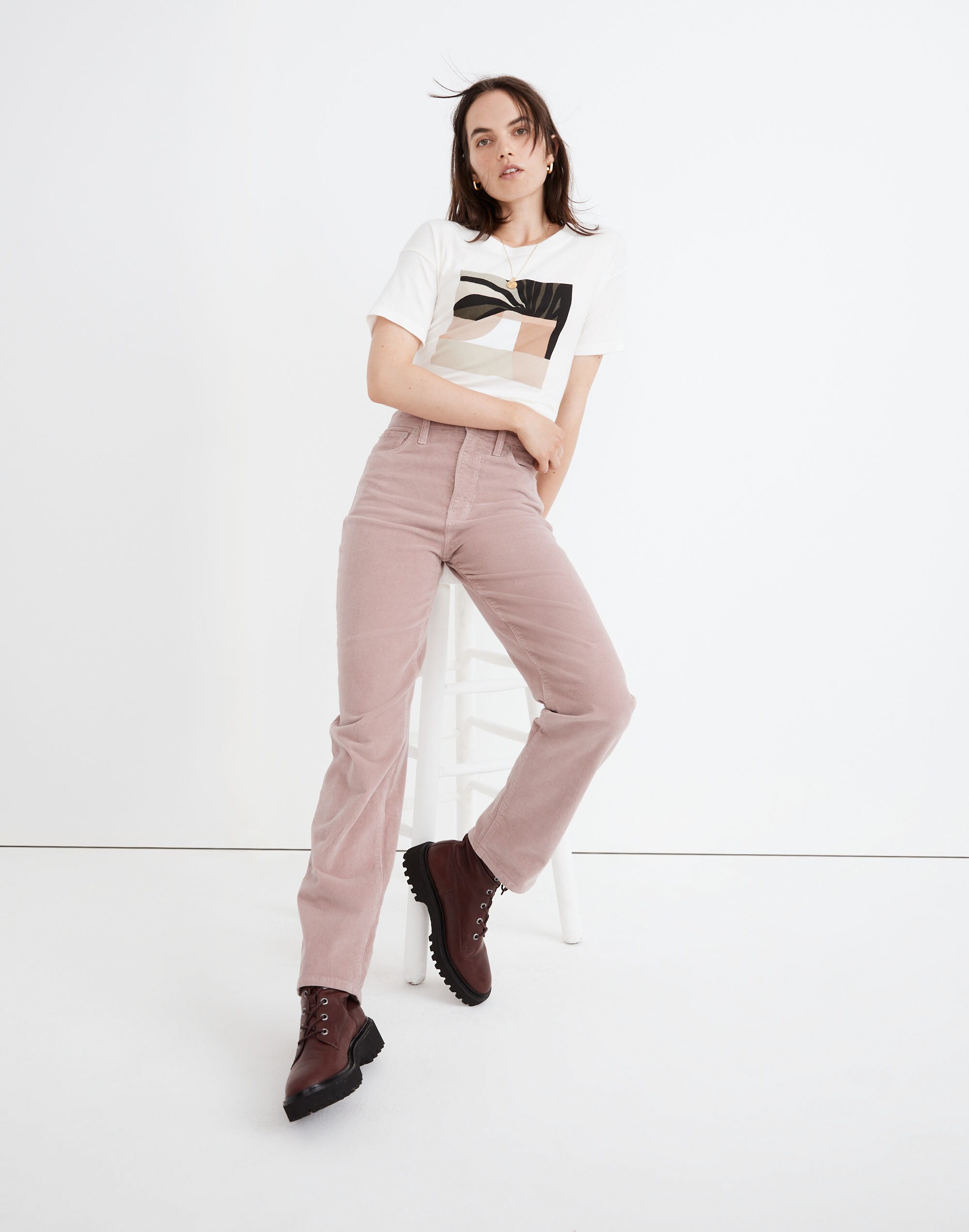 The Perfect Vintage Straight Jean: Corduroy Edition