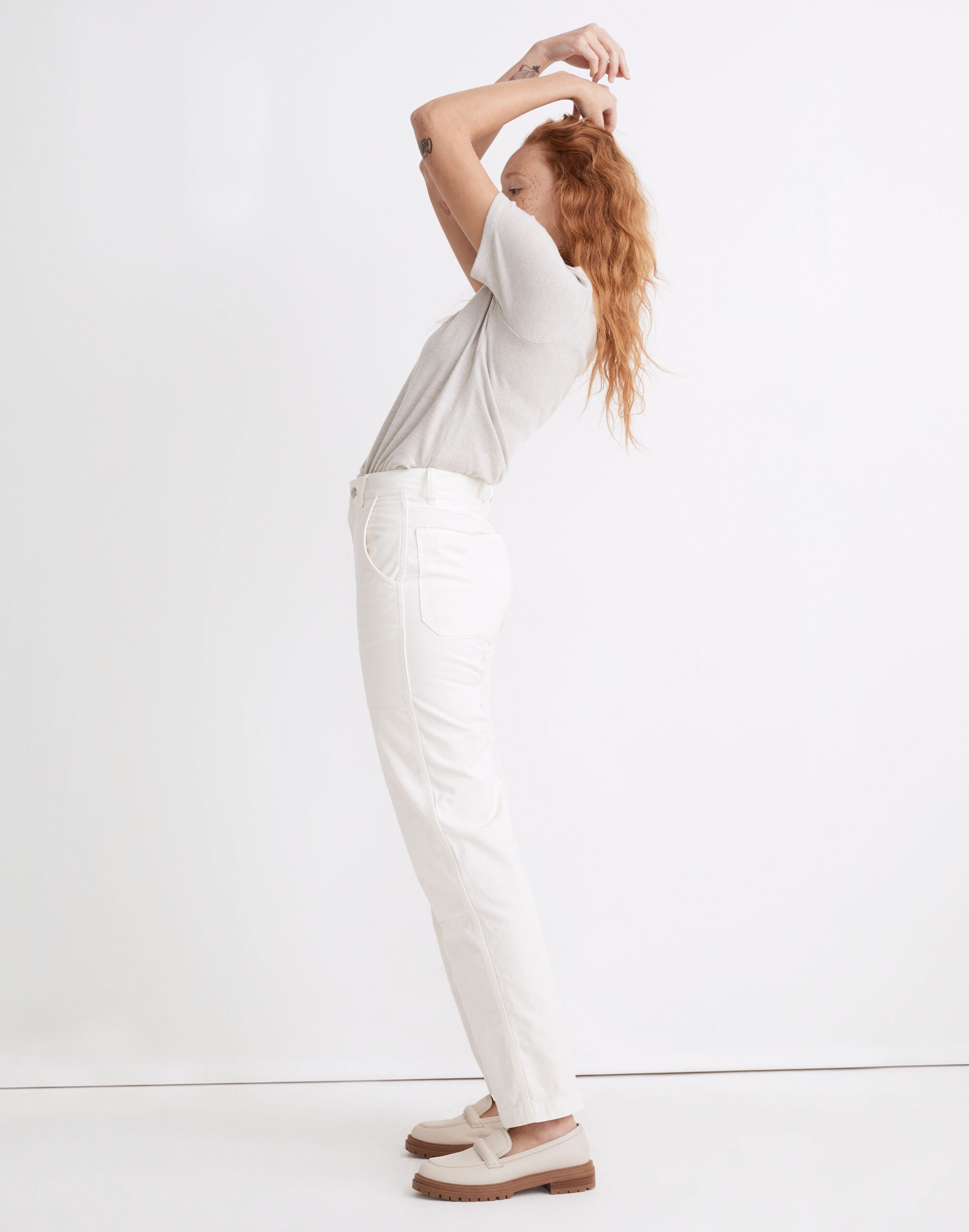 The Perfect Vintage Straight Workwear Pant