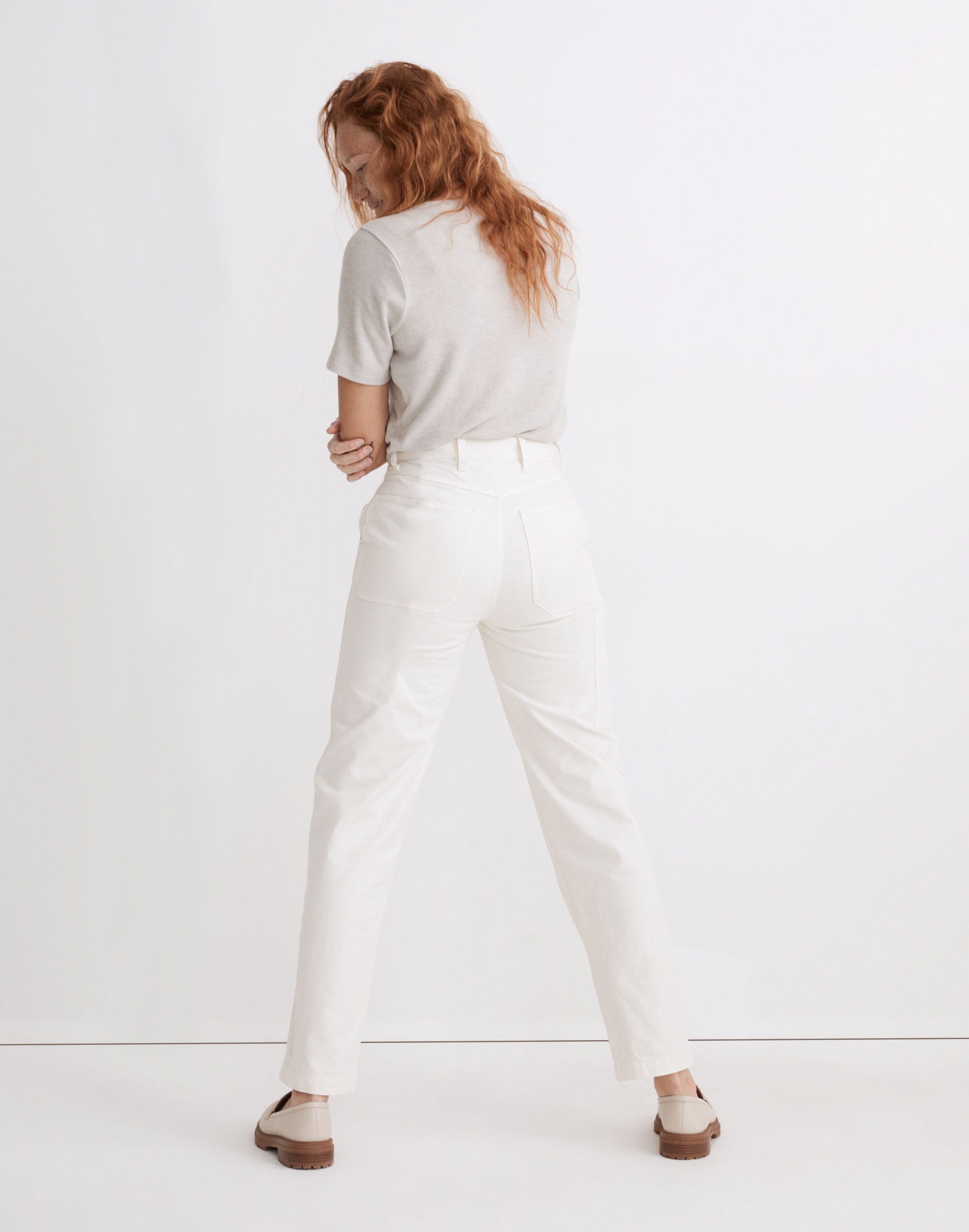 The Perfect Vintage Straight Workwear Pant