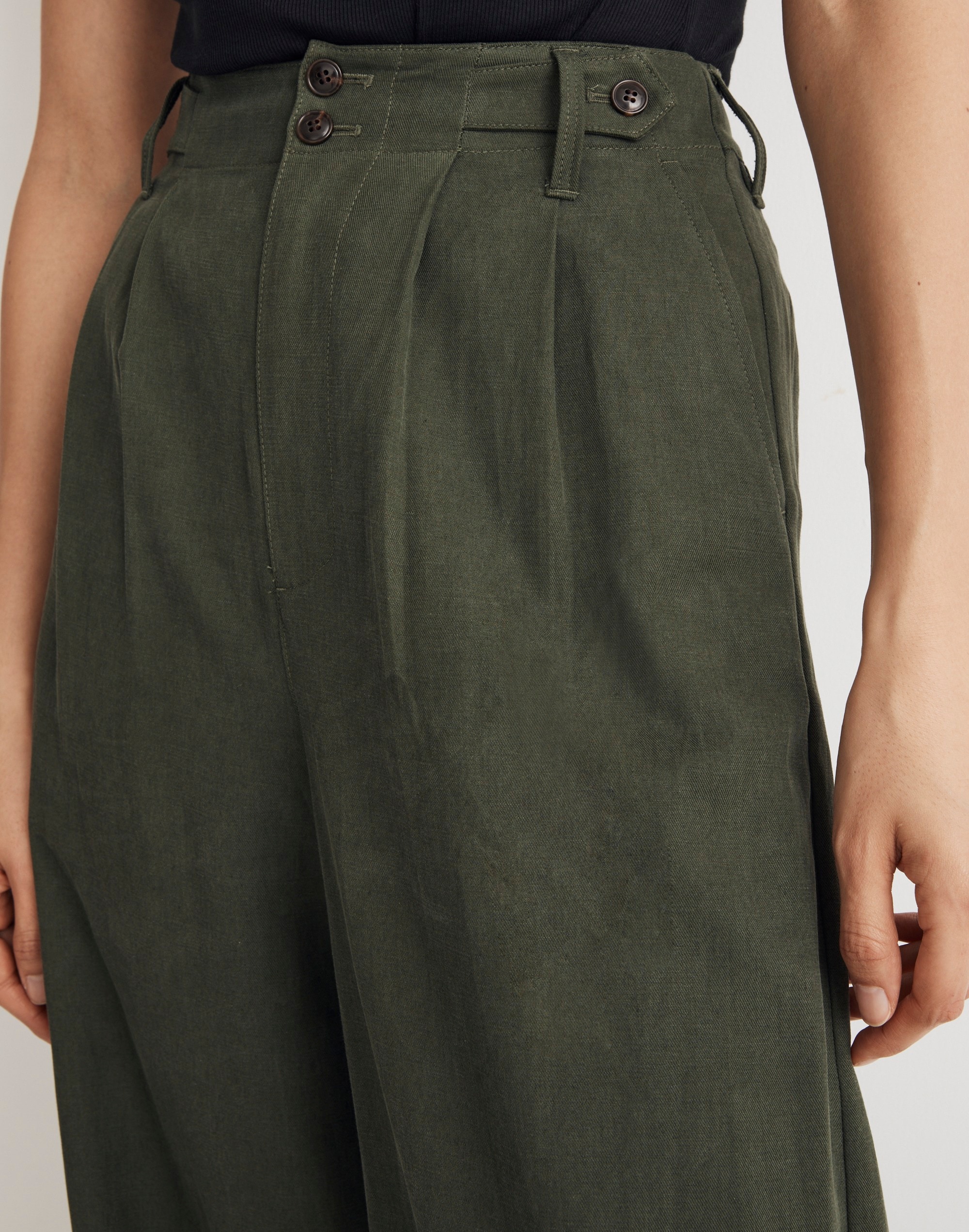 The Petite Harlow Wide-Leg Pant