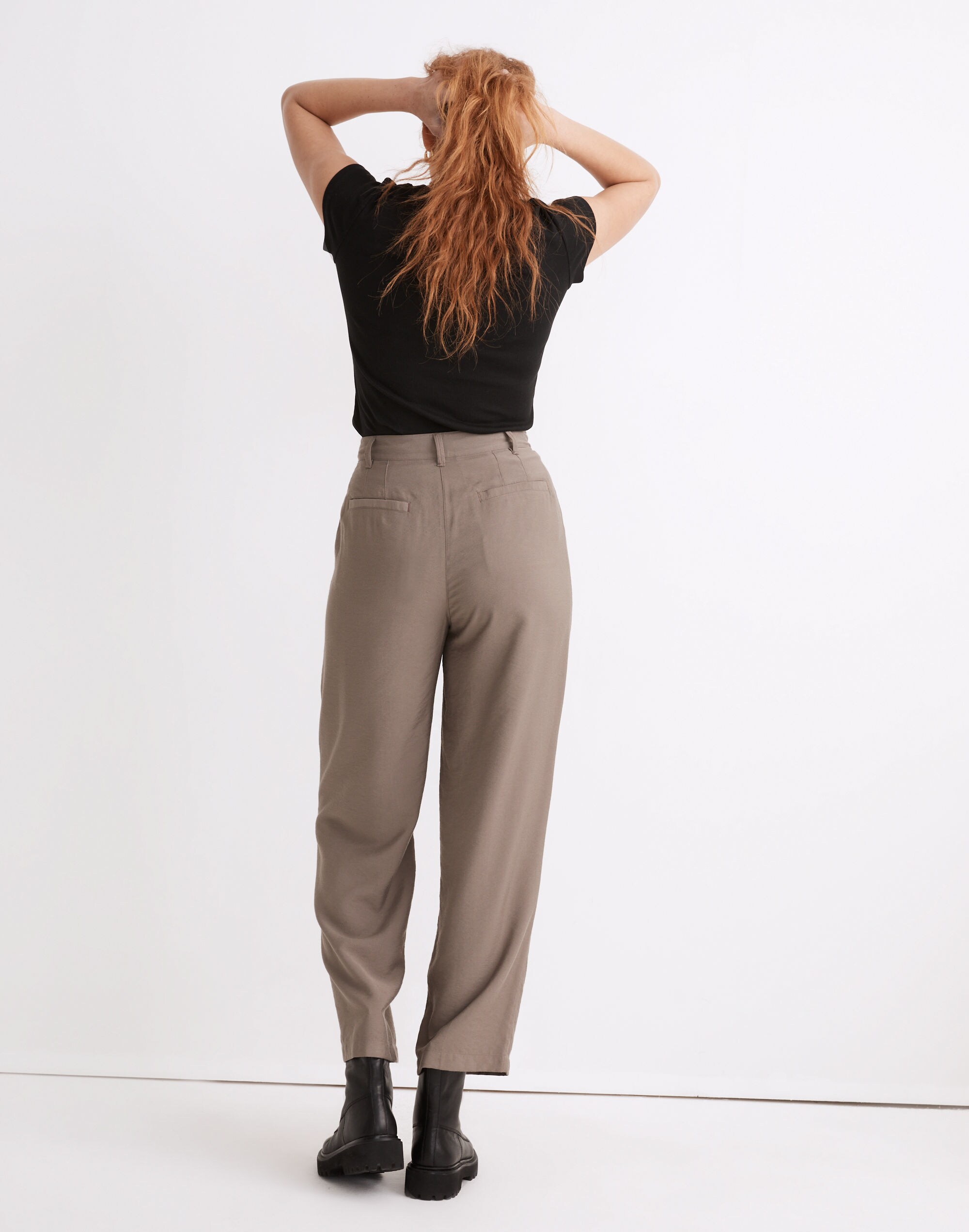 Barroway Wide-Leg Crop Pants