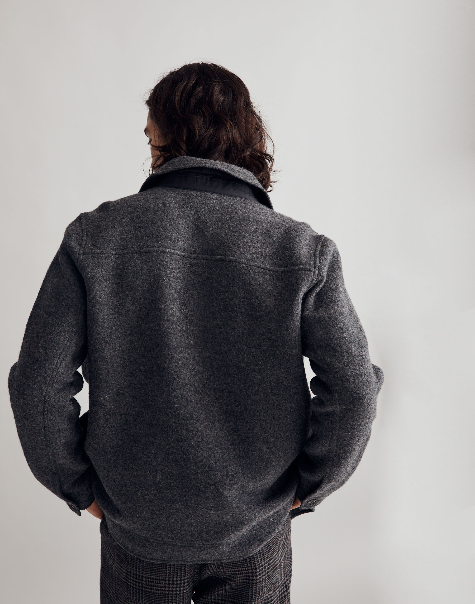 Boiled Wool Chore Jacket