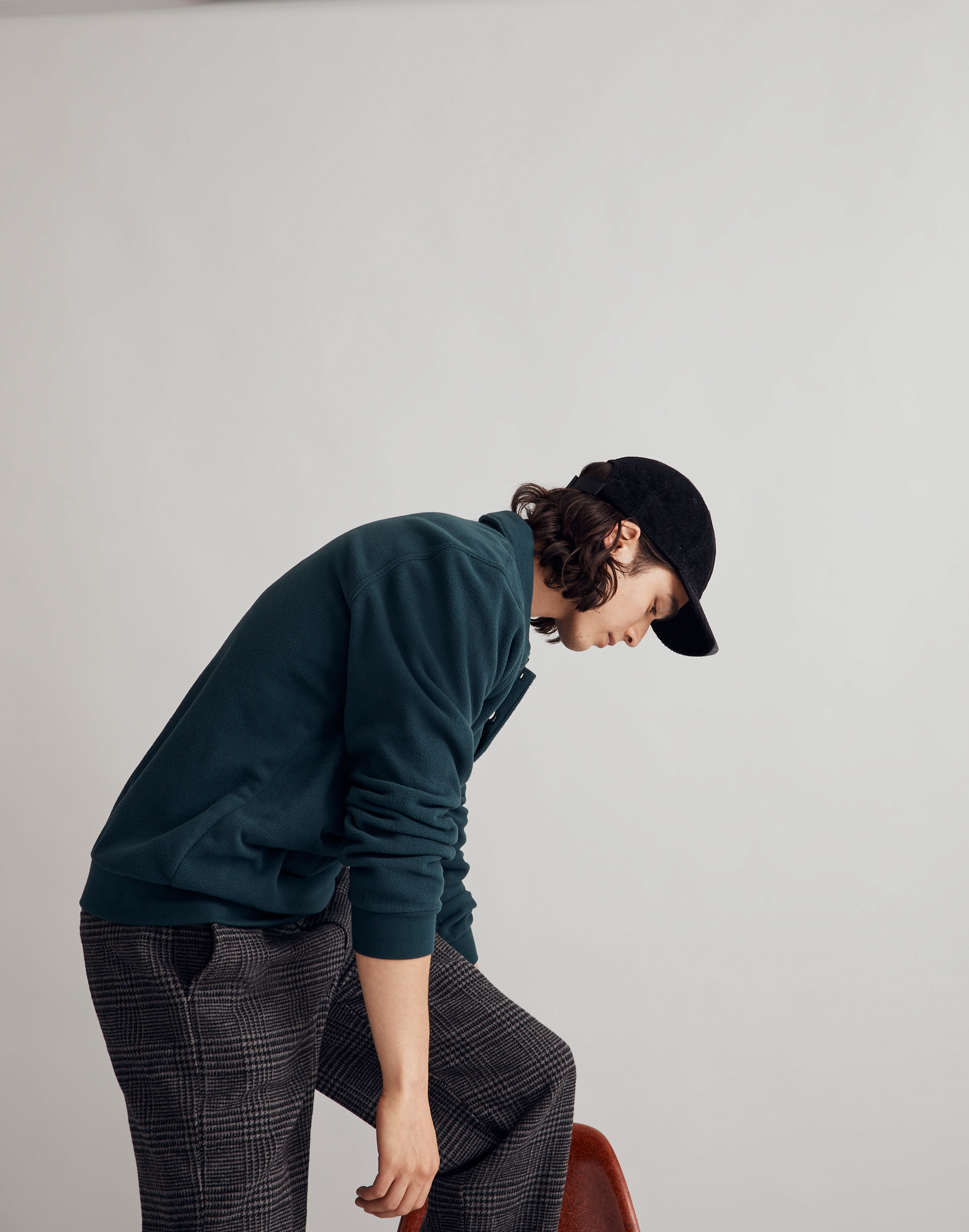 (Re)sourced Fleece Polo Shirt