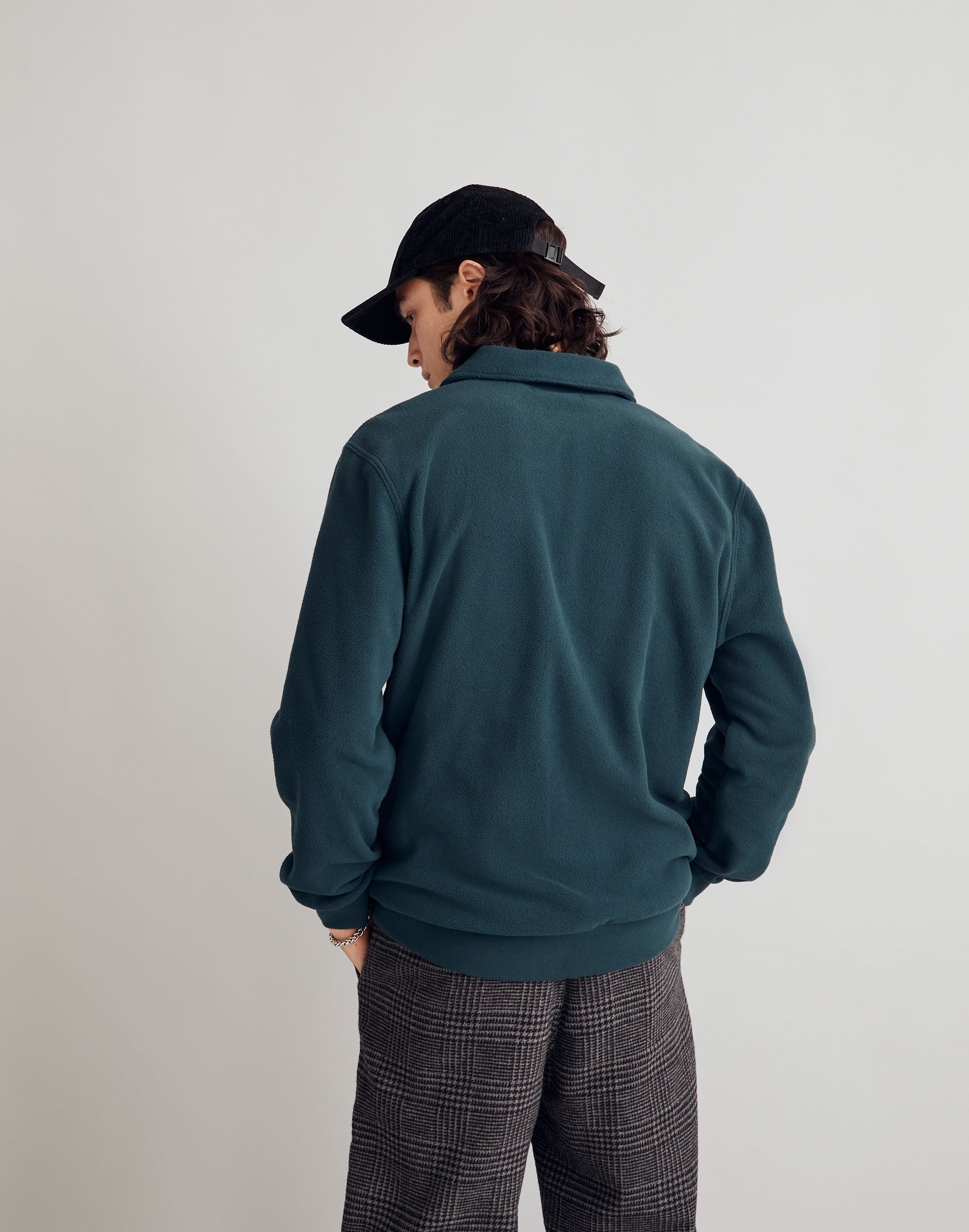 (Re)sourced Fleece Polo Shirt