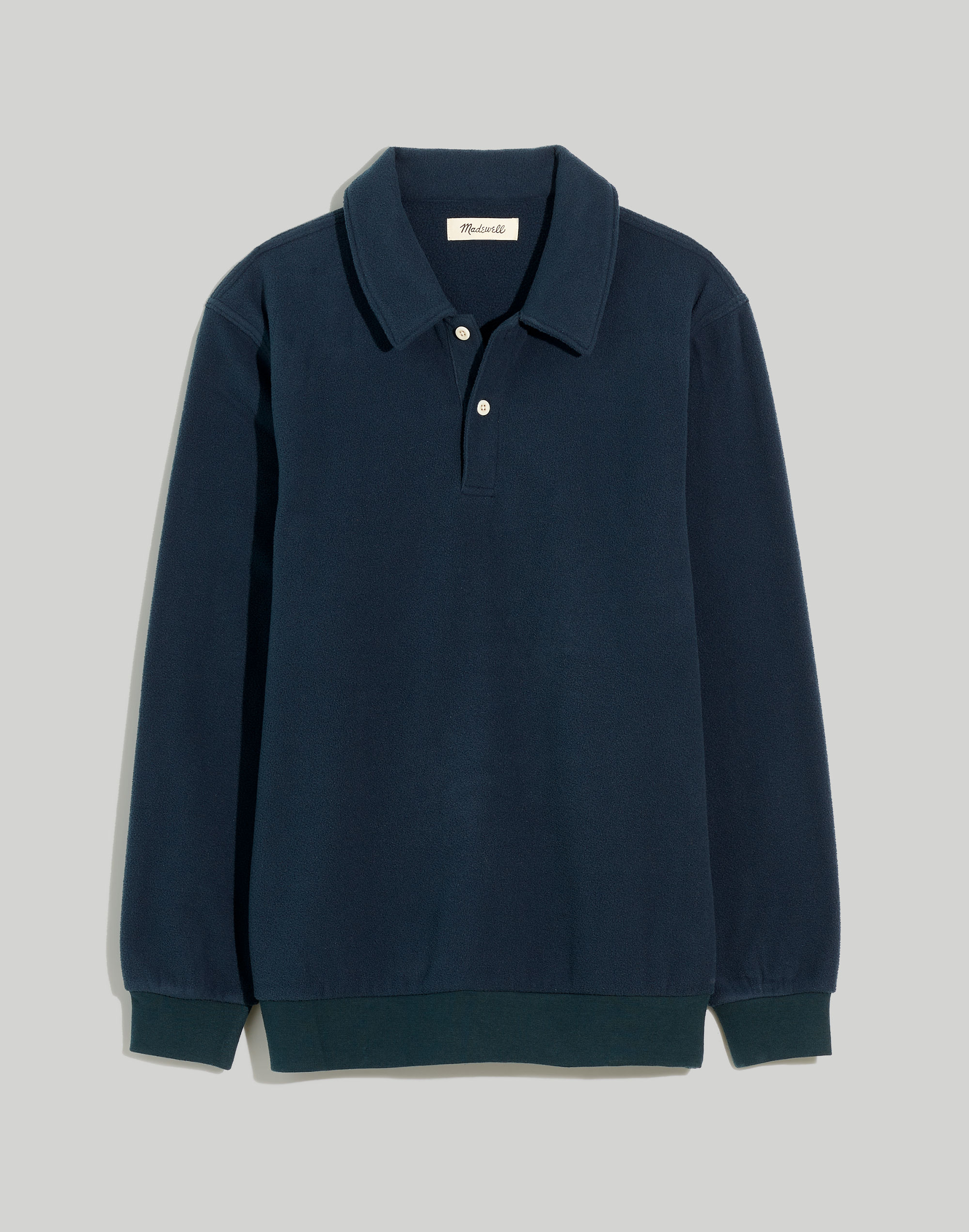 (Re)sourced Fleece Polo Shirt