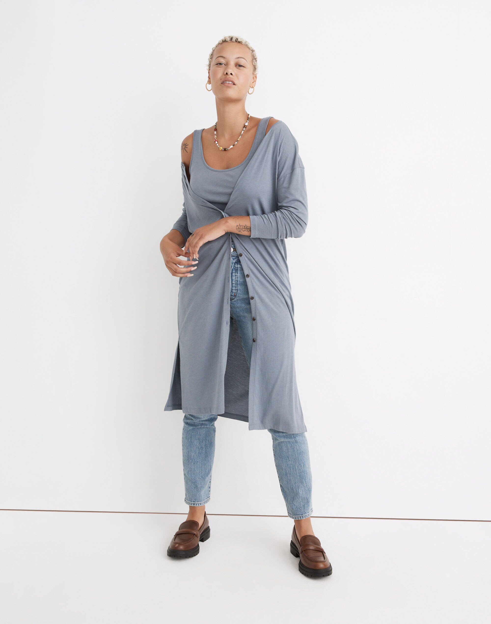 Duster Cardigan Twin Set