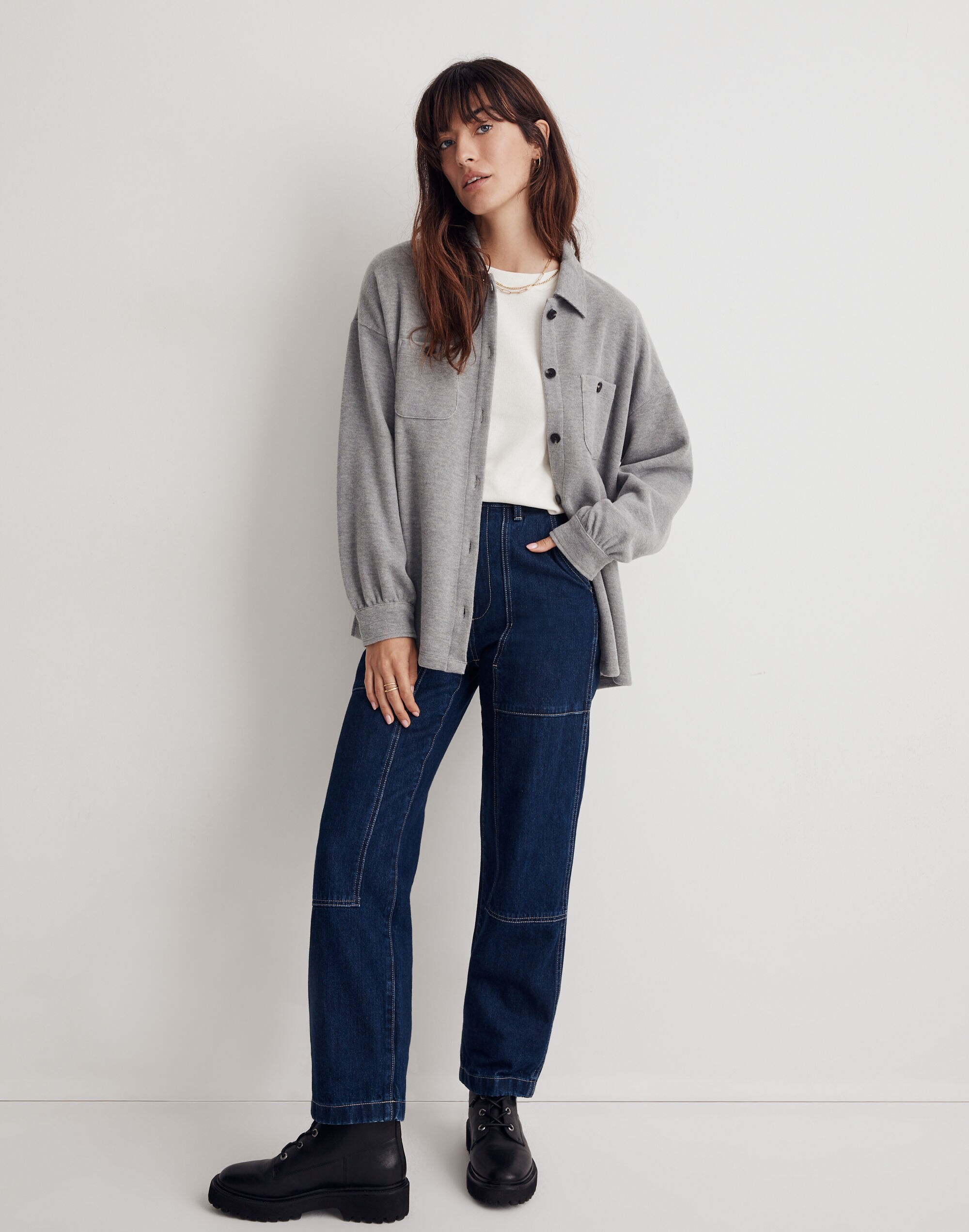 Double-Faced Shirt-Jacket