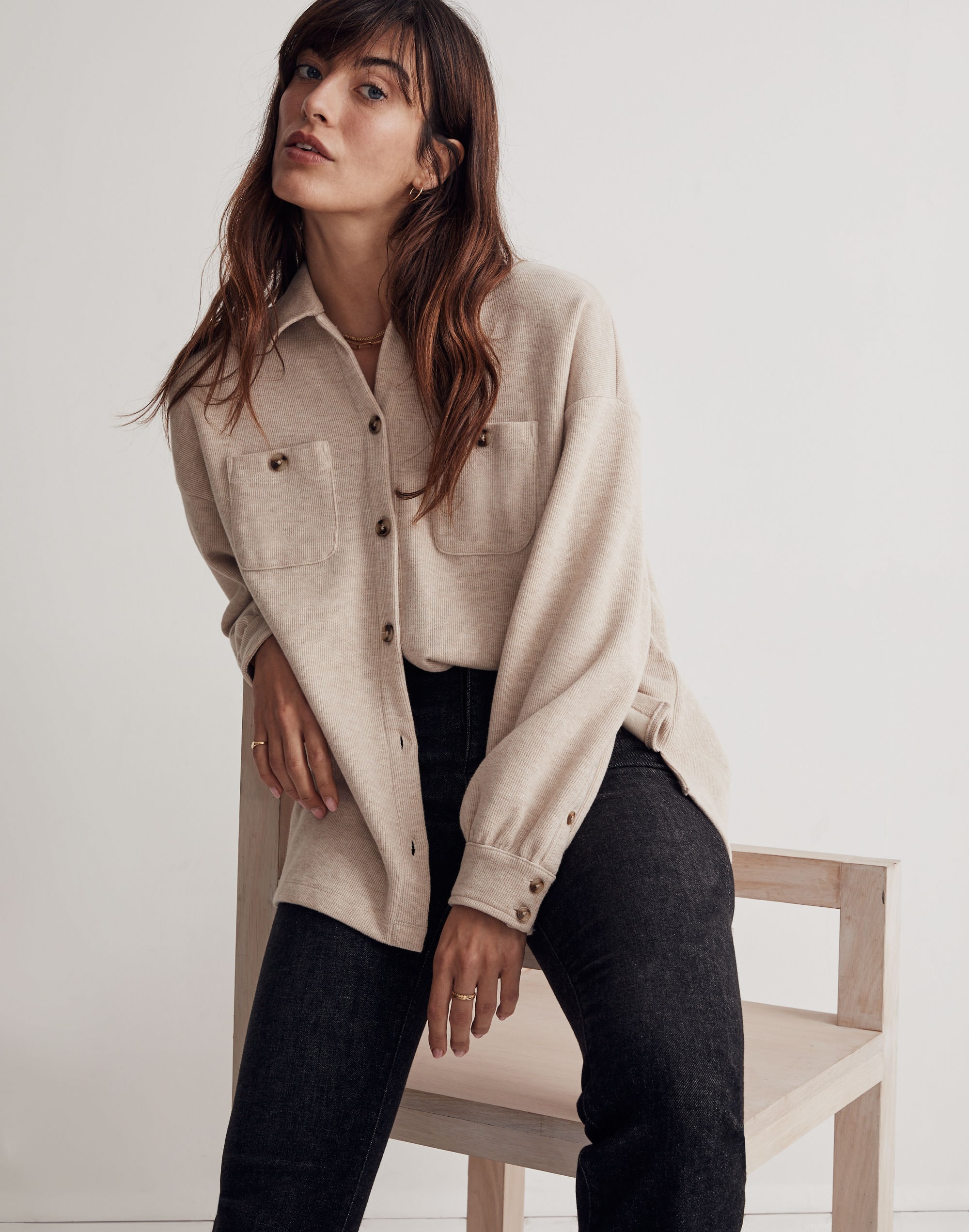 Double-Faced Shirt-Jacket