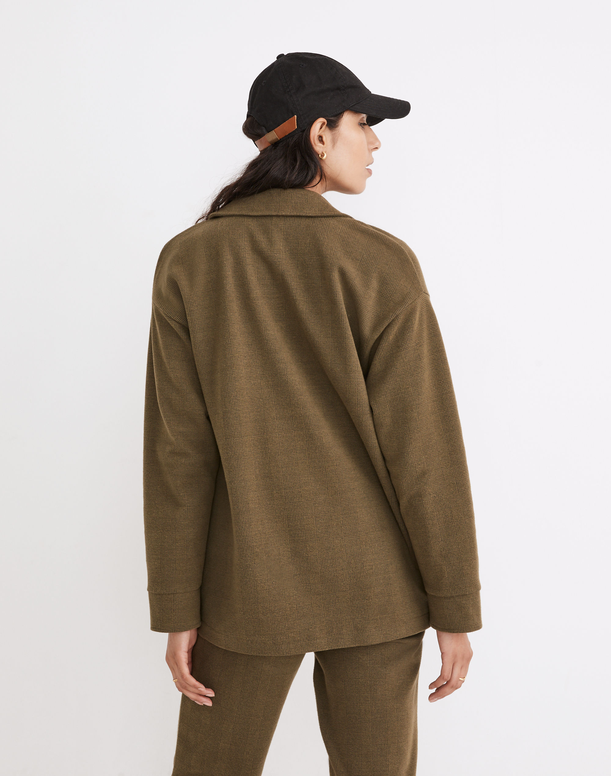 Brushed Redford Blazer in Plaid