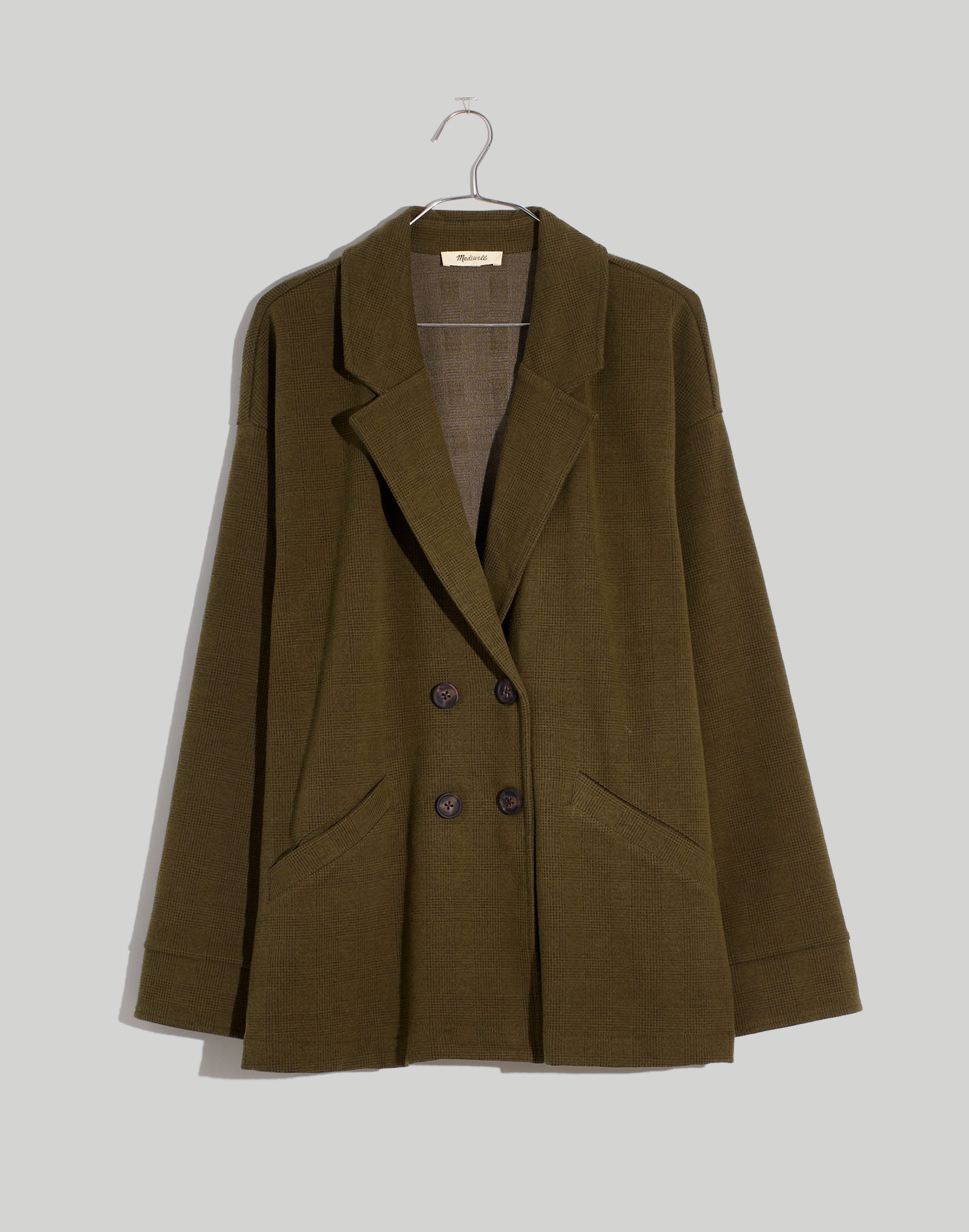 Brushed Redford Blazer in Plaid