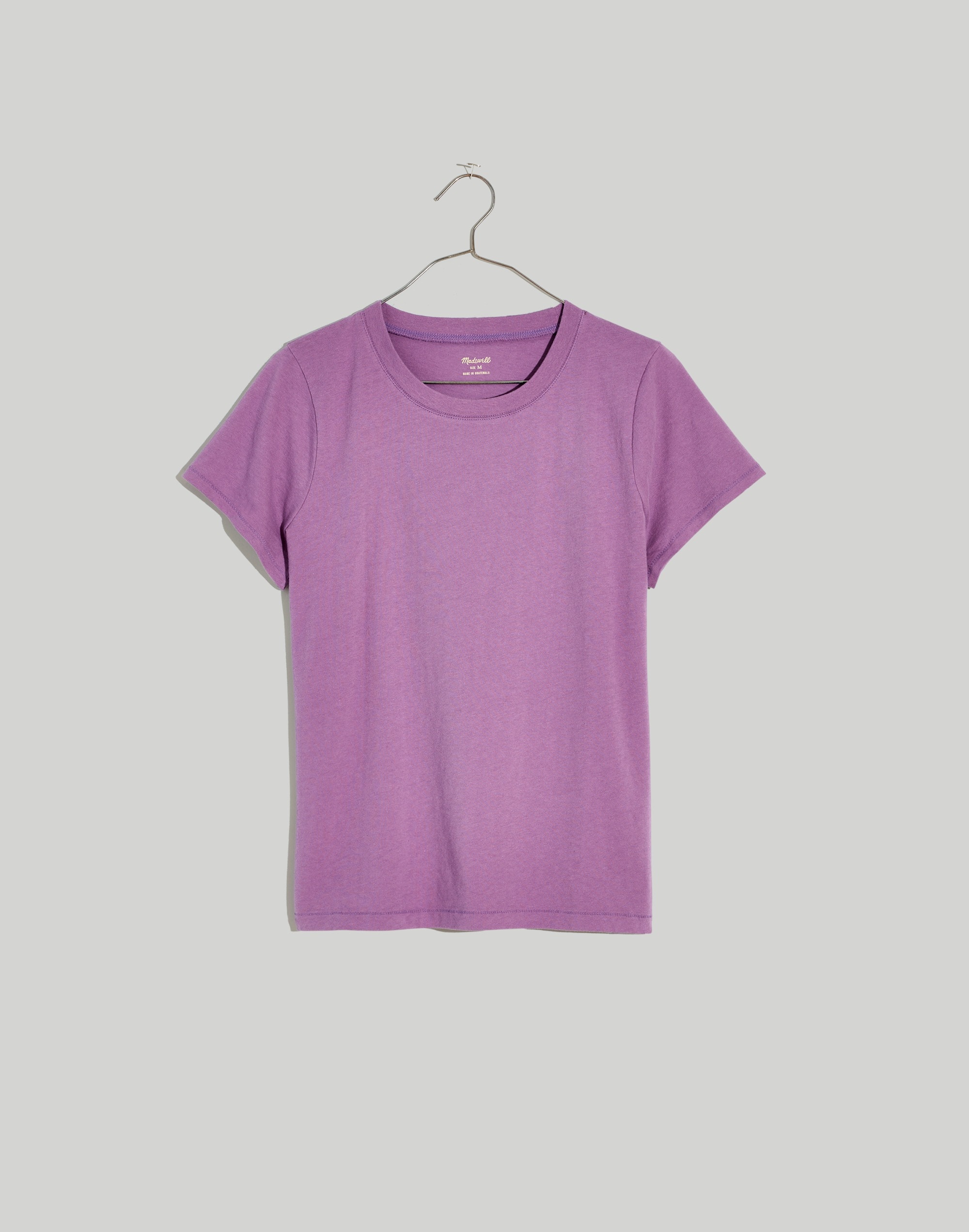 Softfade Cotton Boxy-Crop Tee