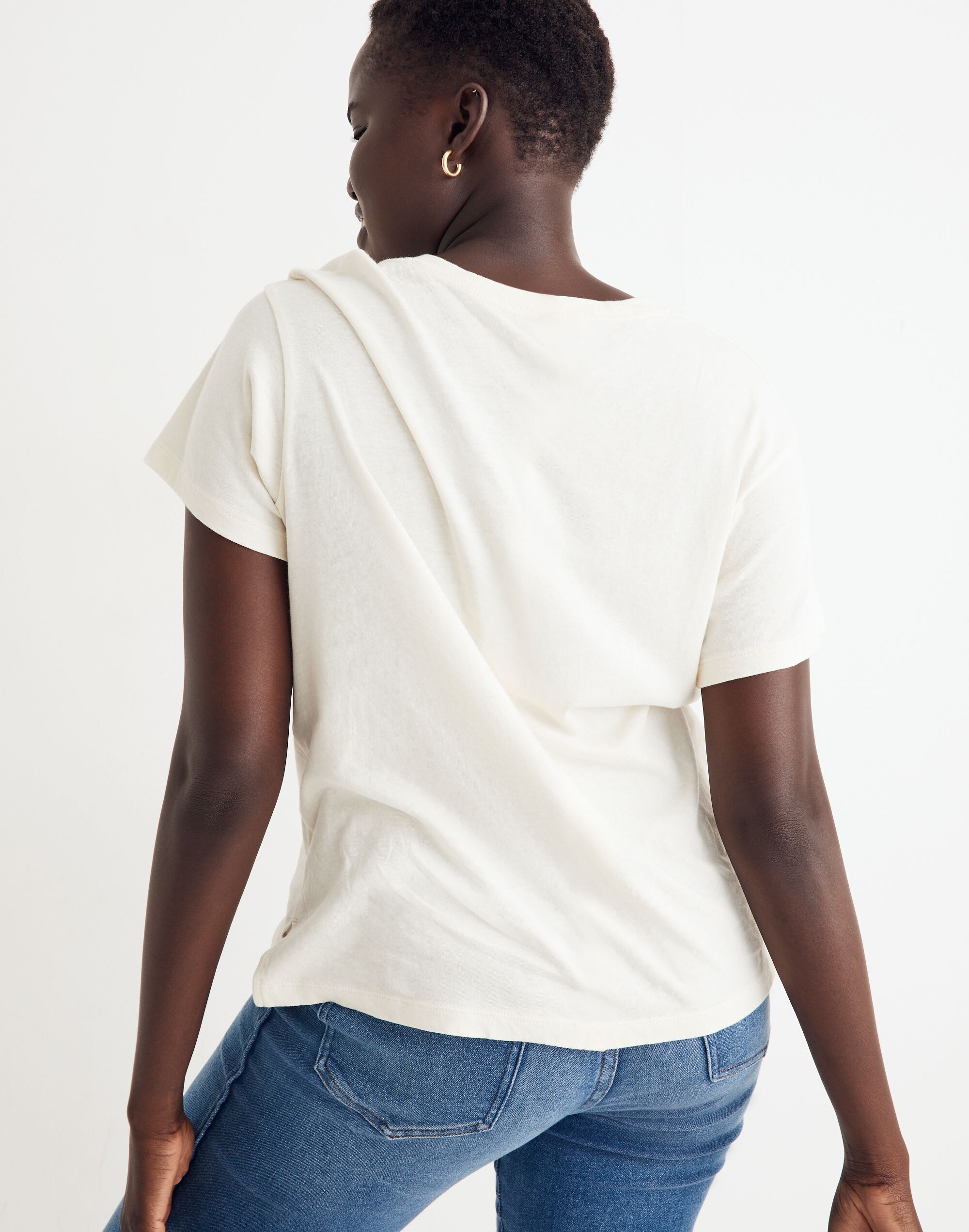 Graphic Softfade Cotton Oversized Tee