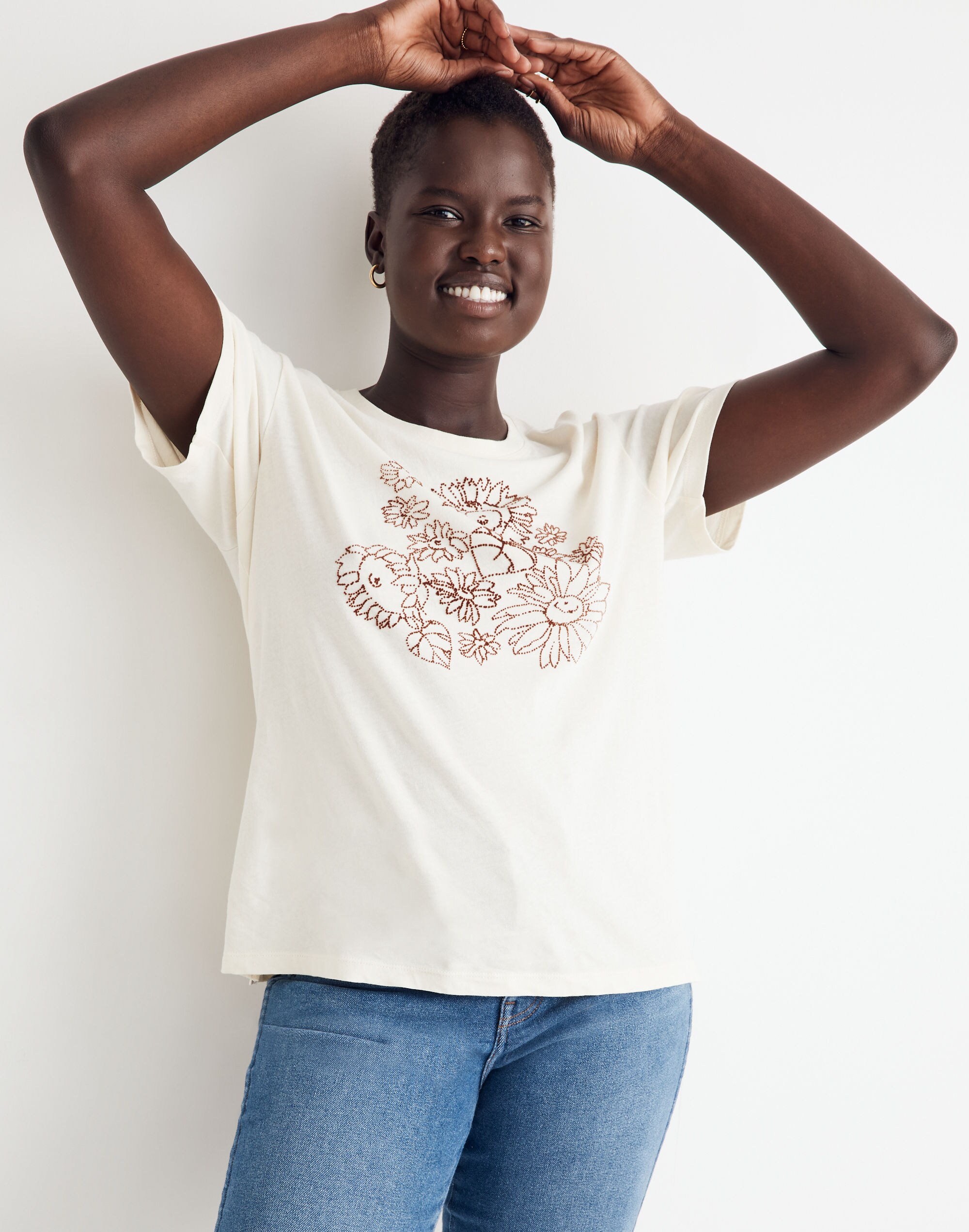 Graphic Softfade Cotton Oversized Tee