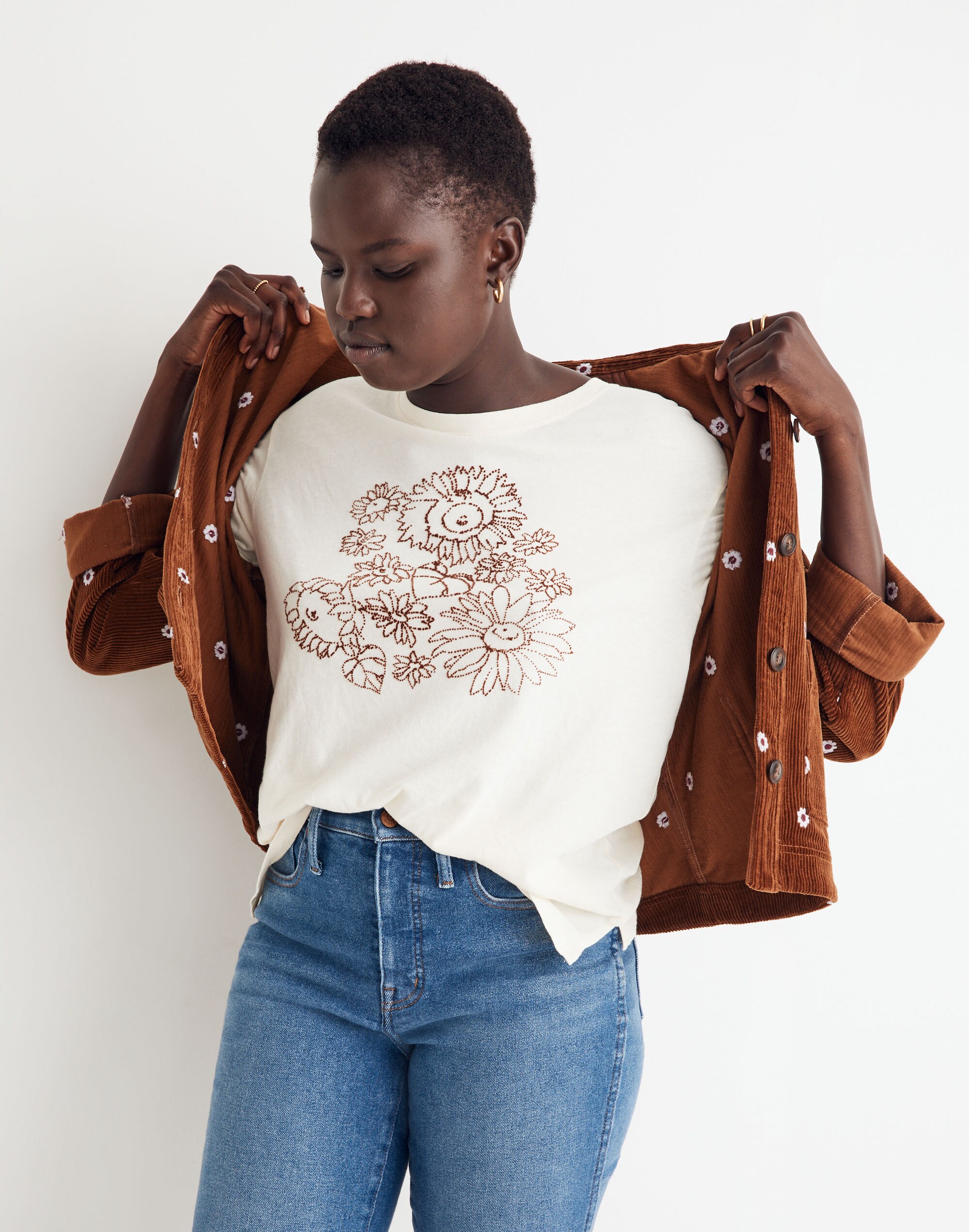 Graphic Softfade Cotton Oversized Tee