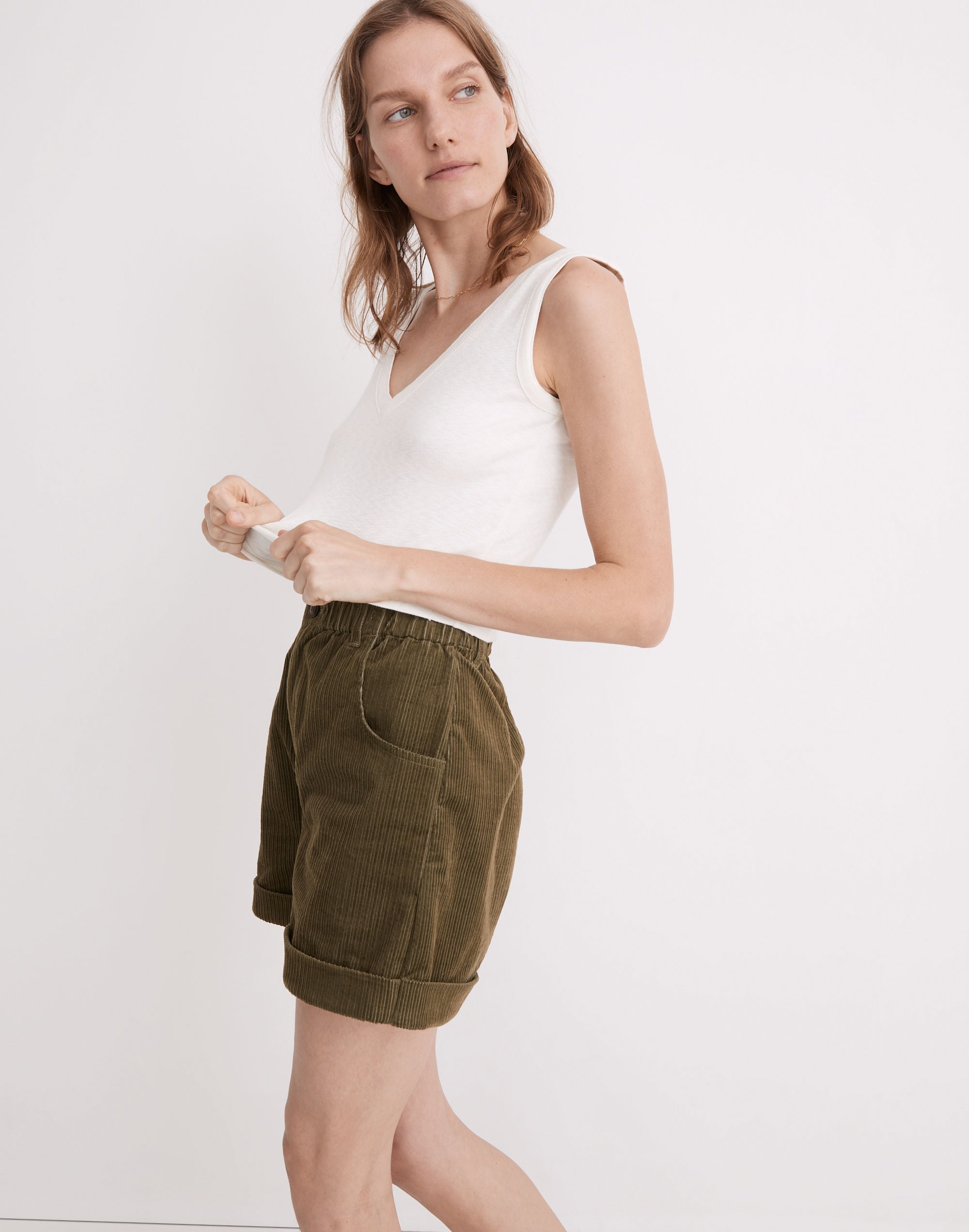 Supercrop V-Neck Tank Top