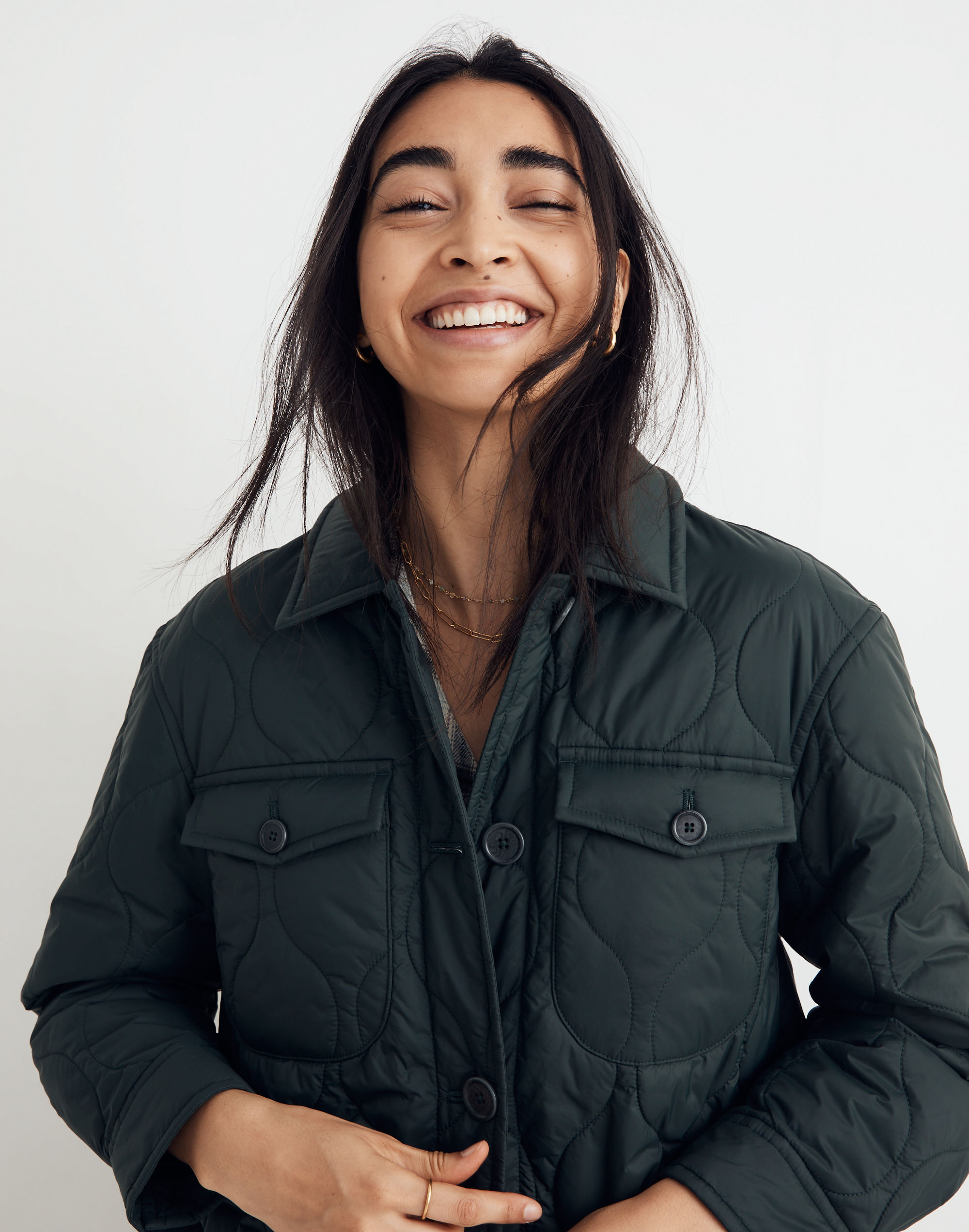 Airpuff Long Shirt-Jacket