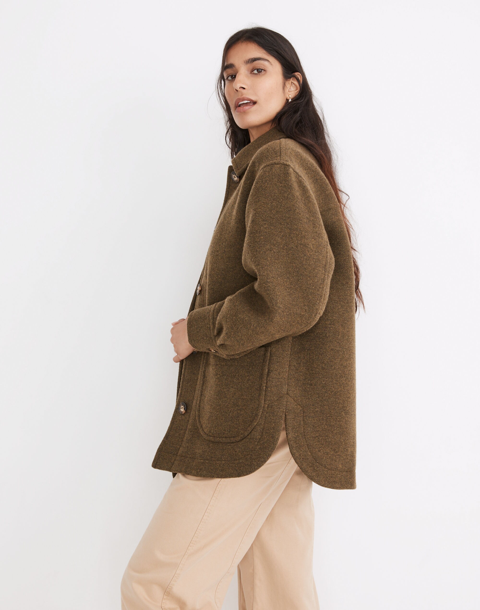 The Brushed Belrose Shirt-Jacket