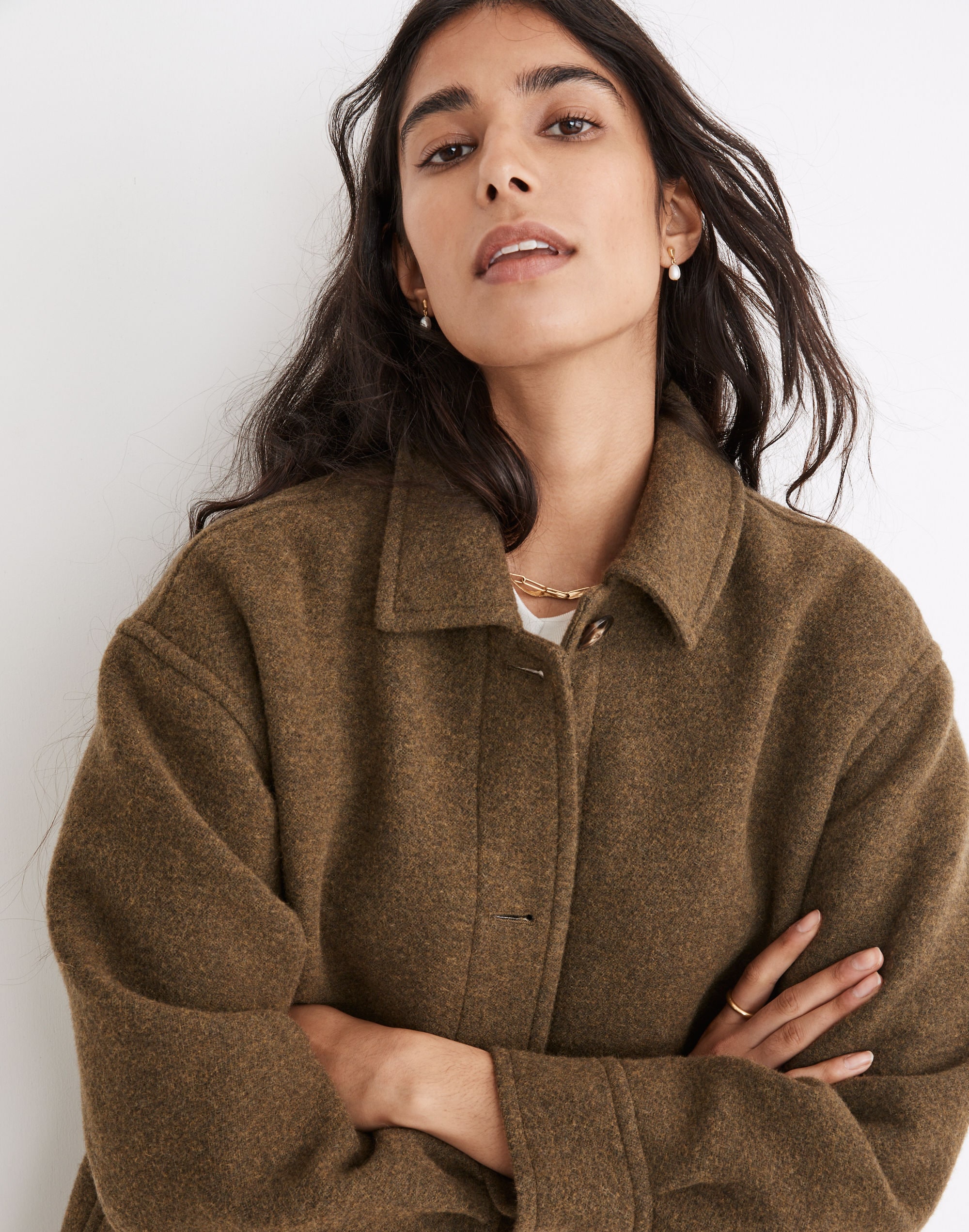 The Brushed Belrose Shirt-Jacket