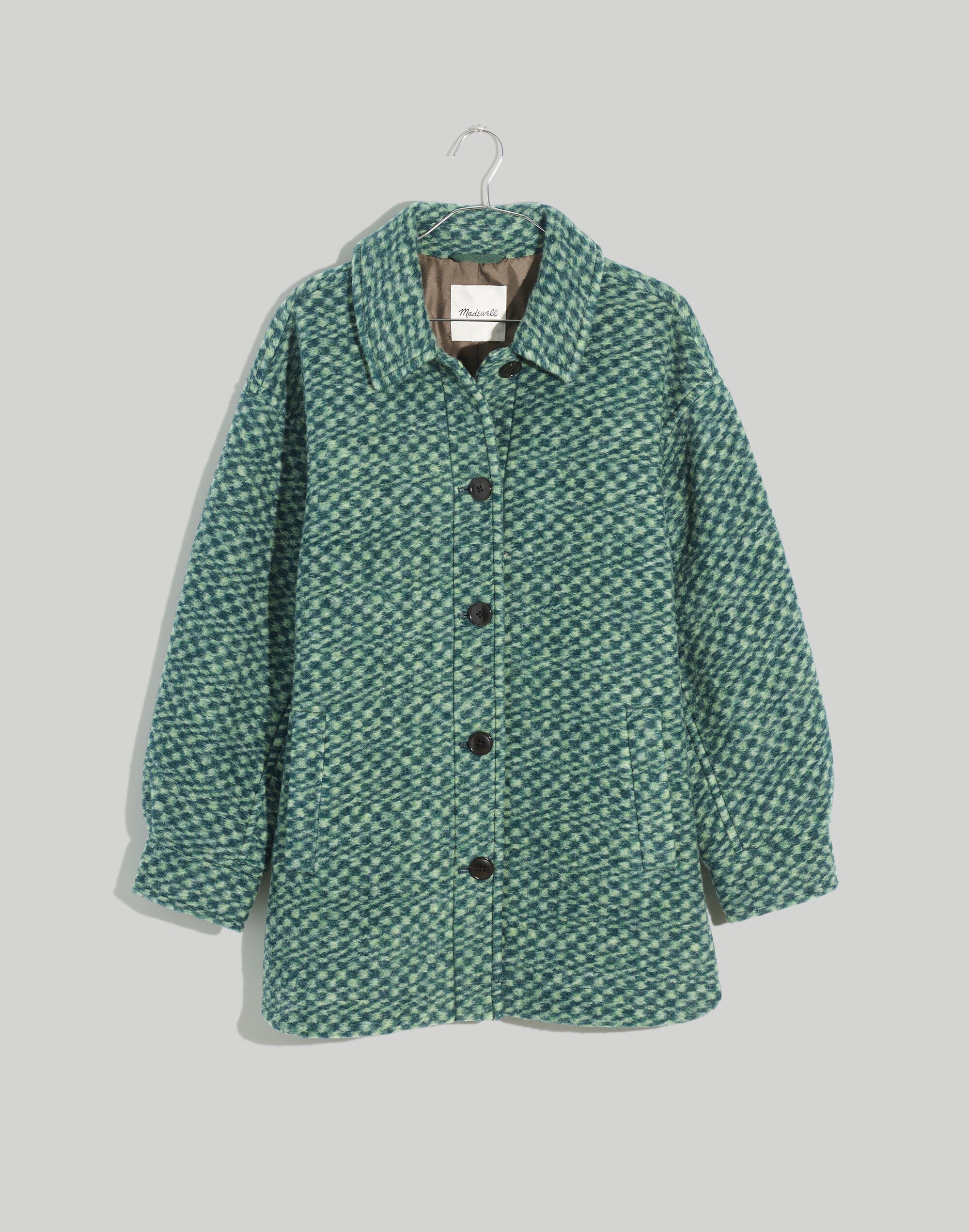 Belrose Shirt-Jacket in Jacquard Check