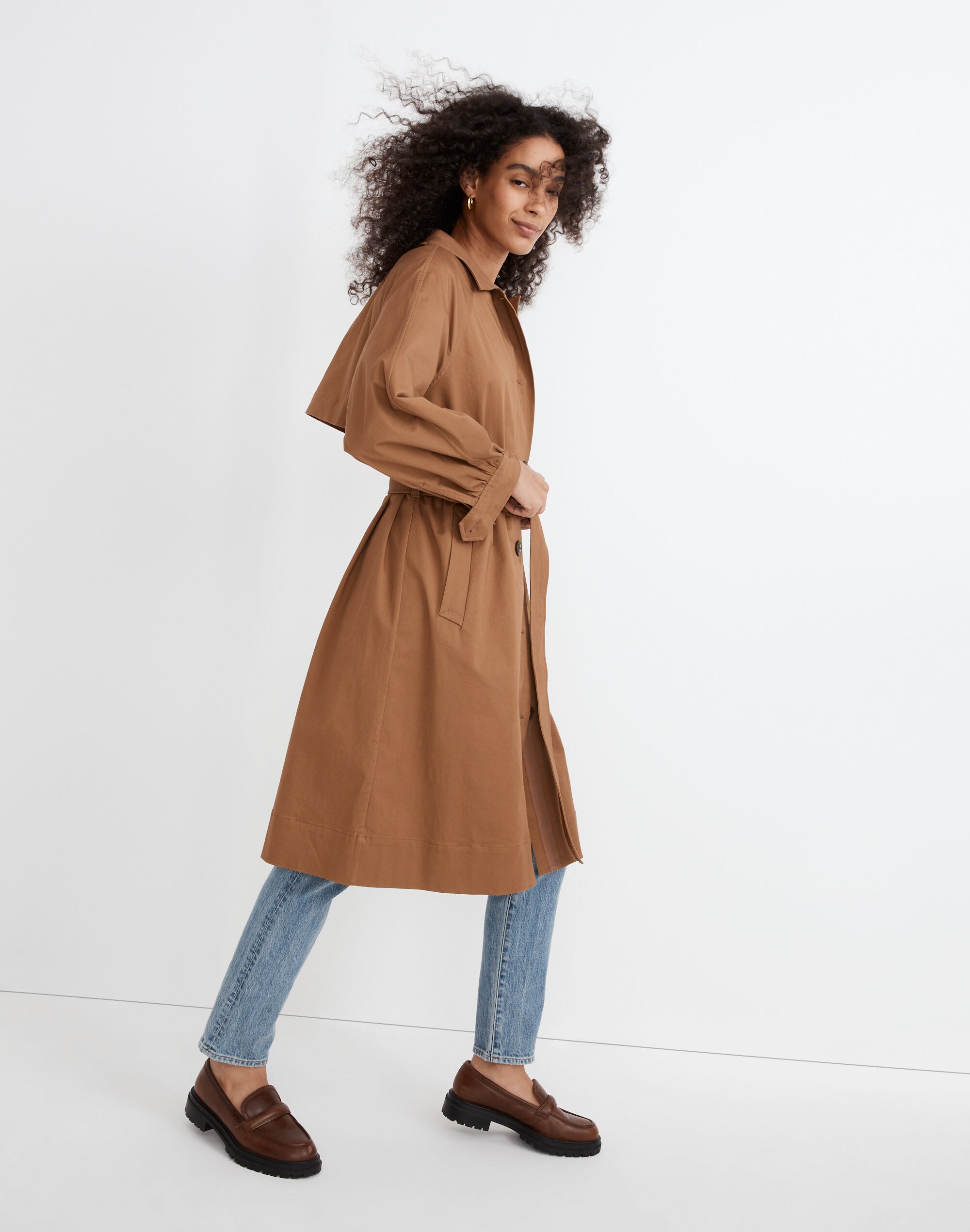 Montrose Belted Trench Coat