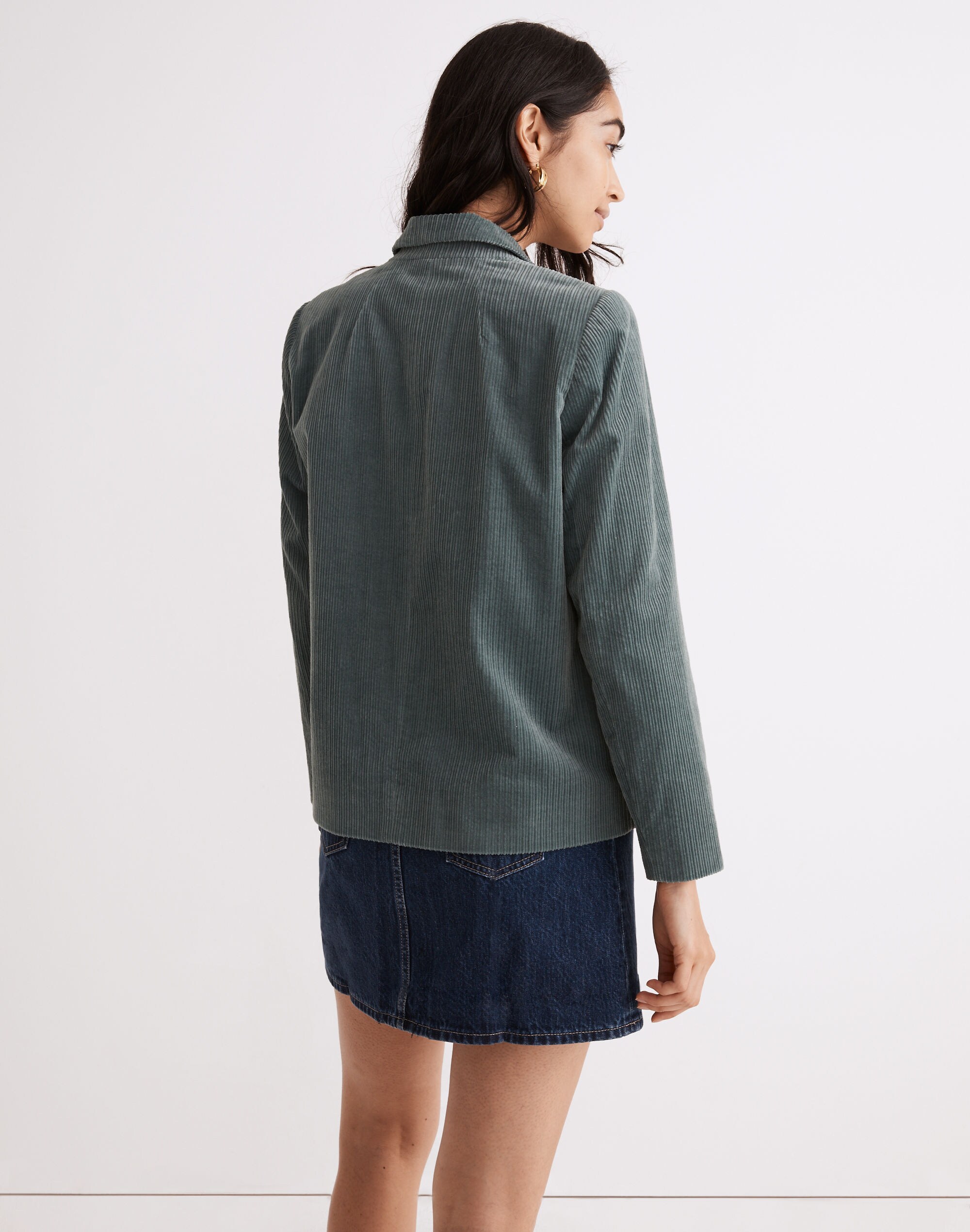 Corduroy Crop Dorset Blazer