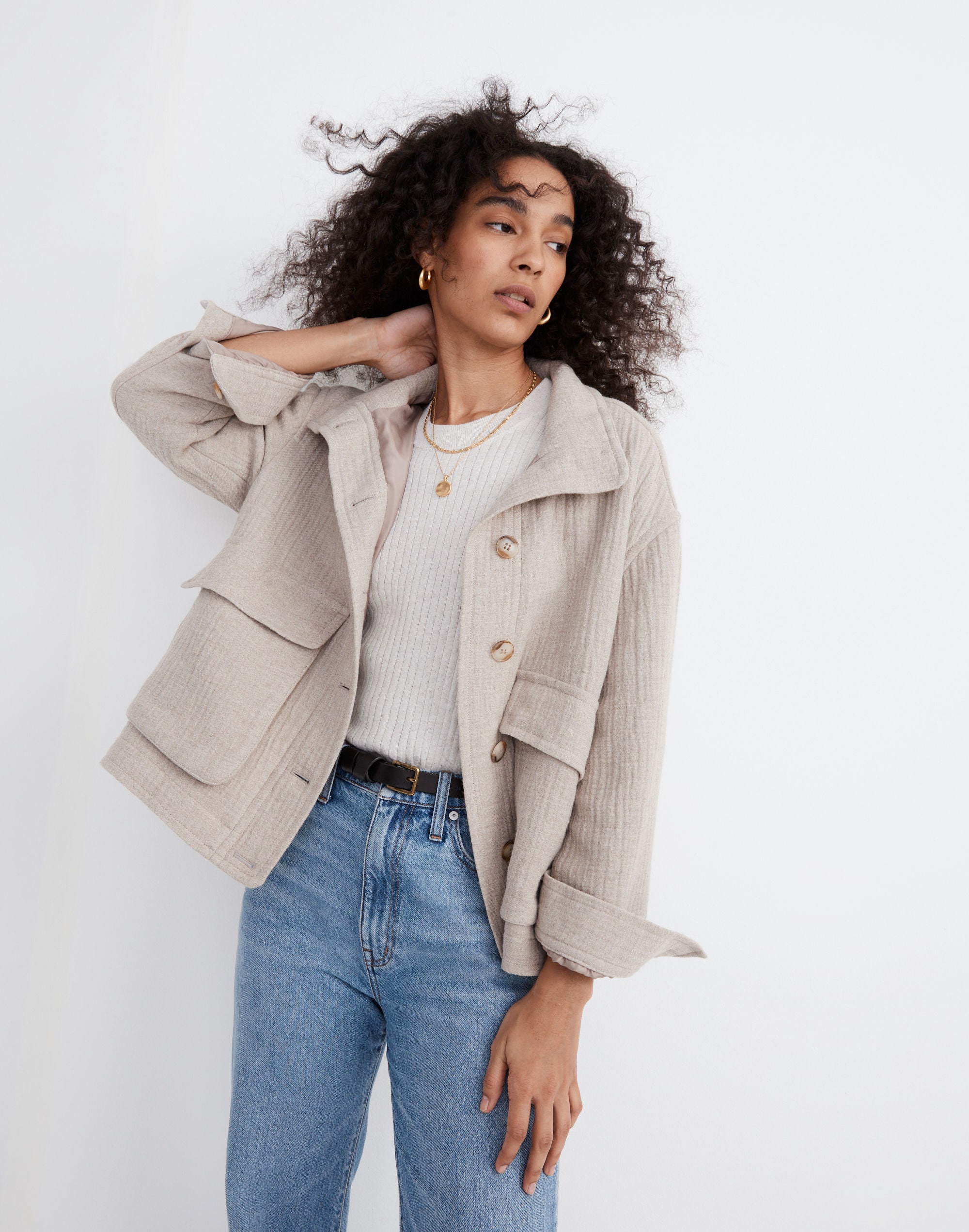 clairmont crop jacket