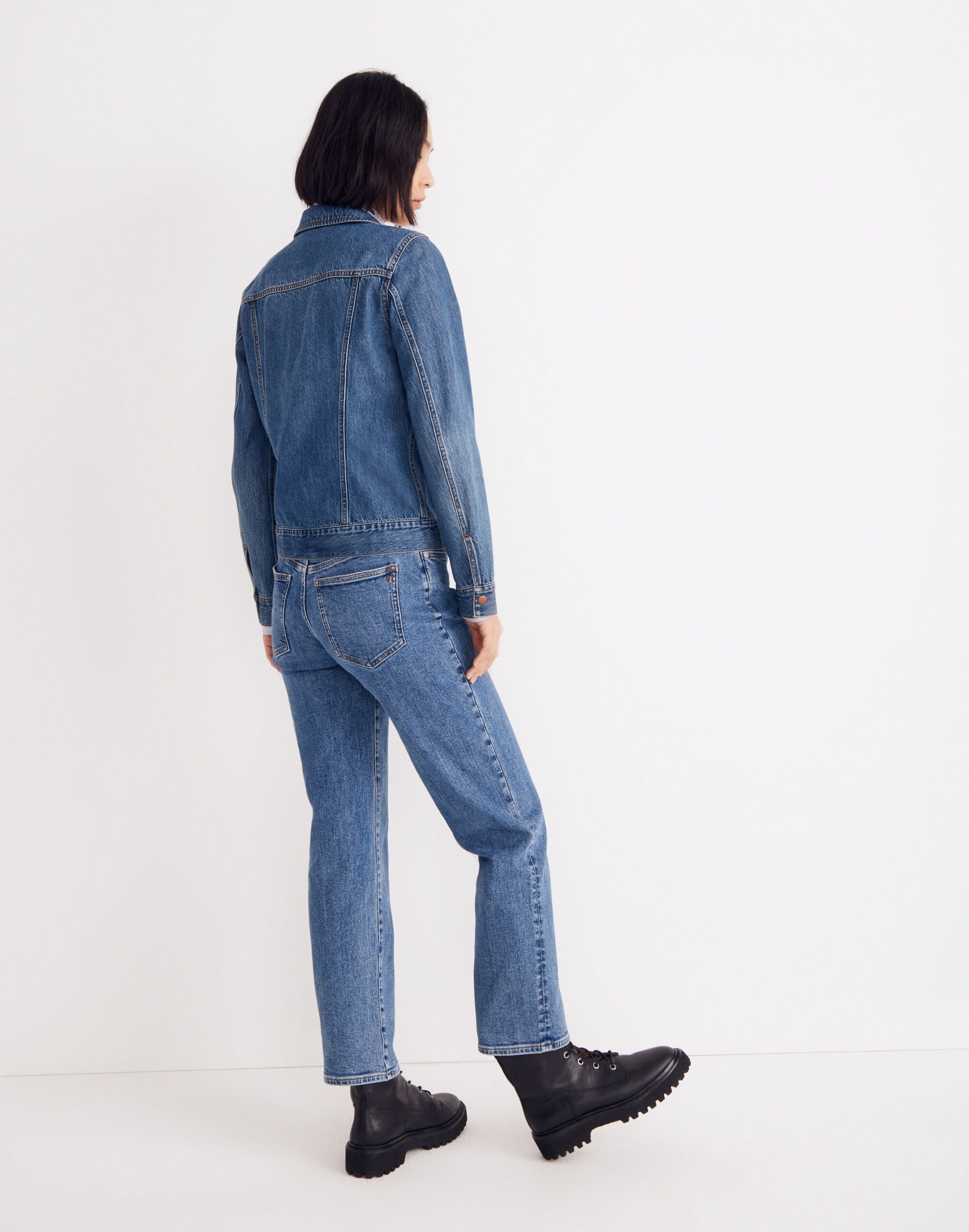 Denim Crop Shirt-Jacket