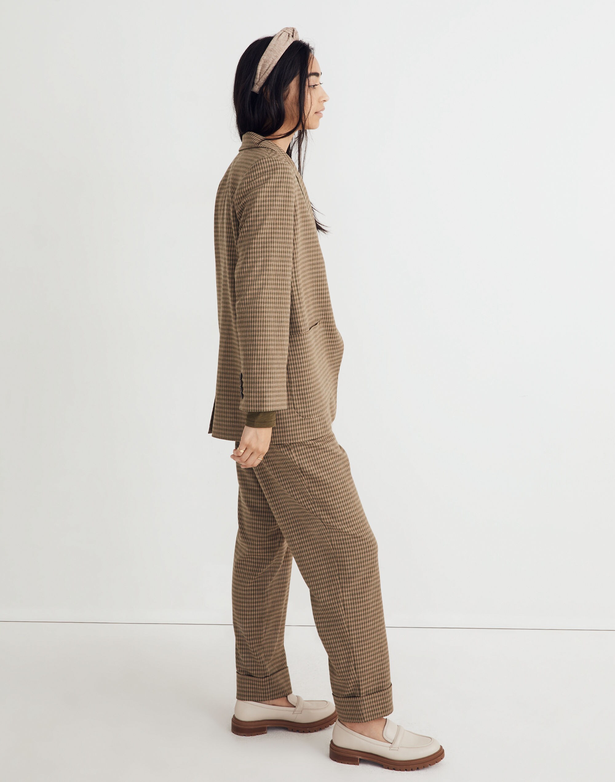 Larsen Blazer in Houndstooth