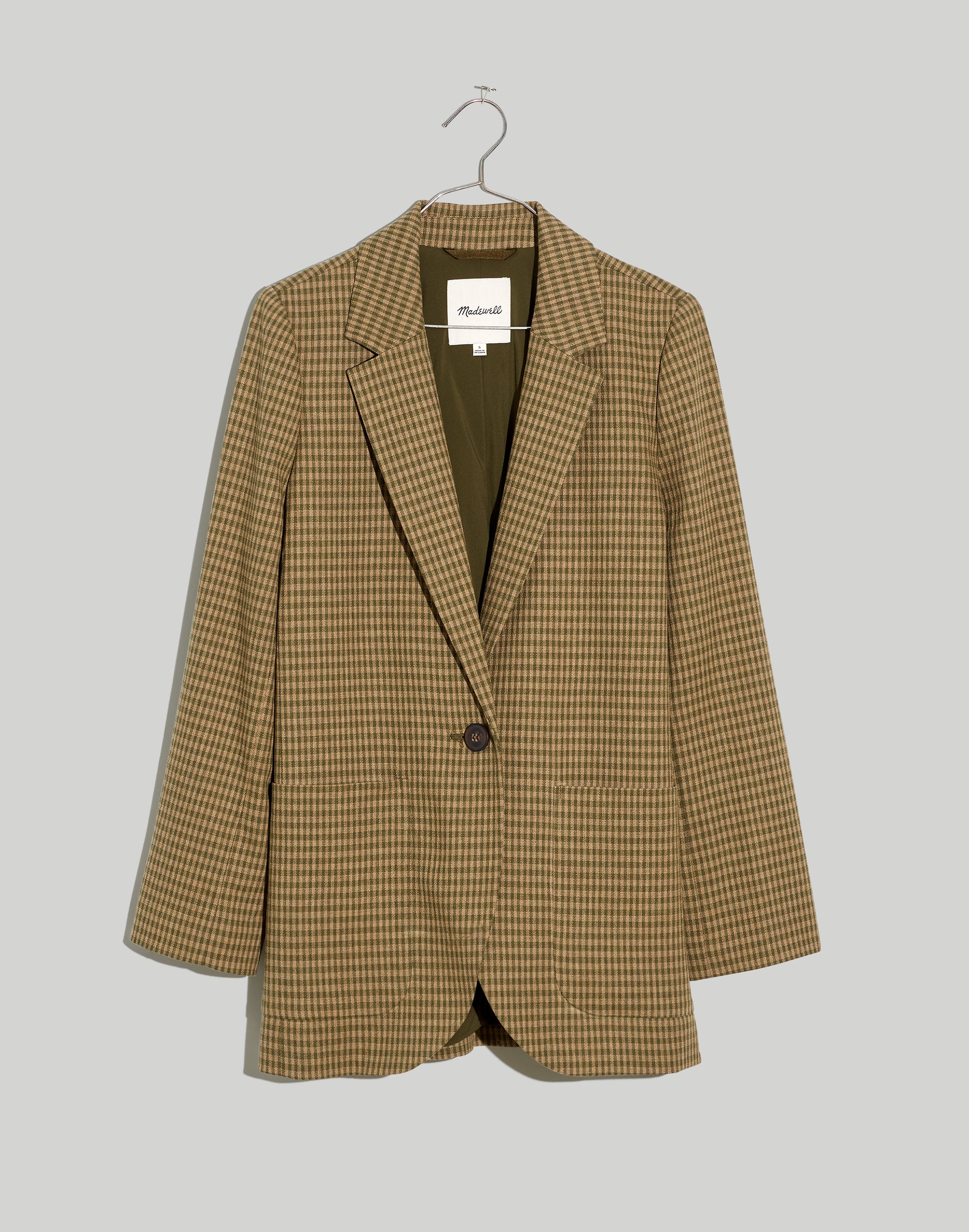 Larsen Blazer in Houndstooth