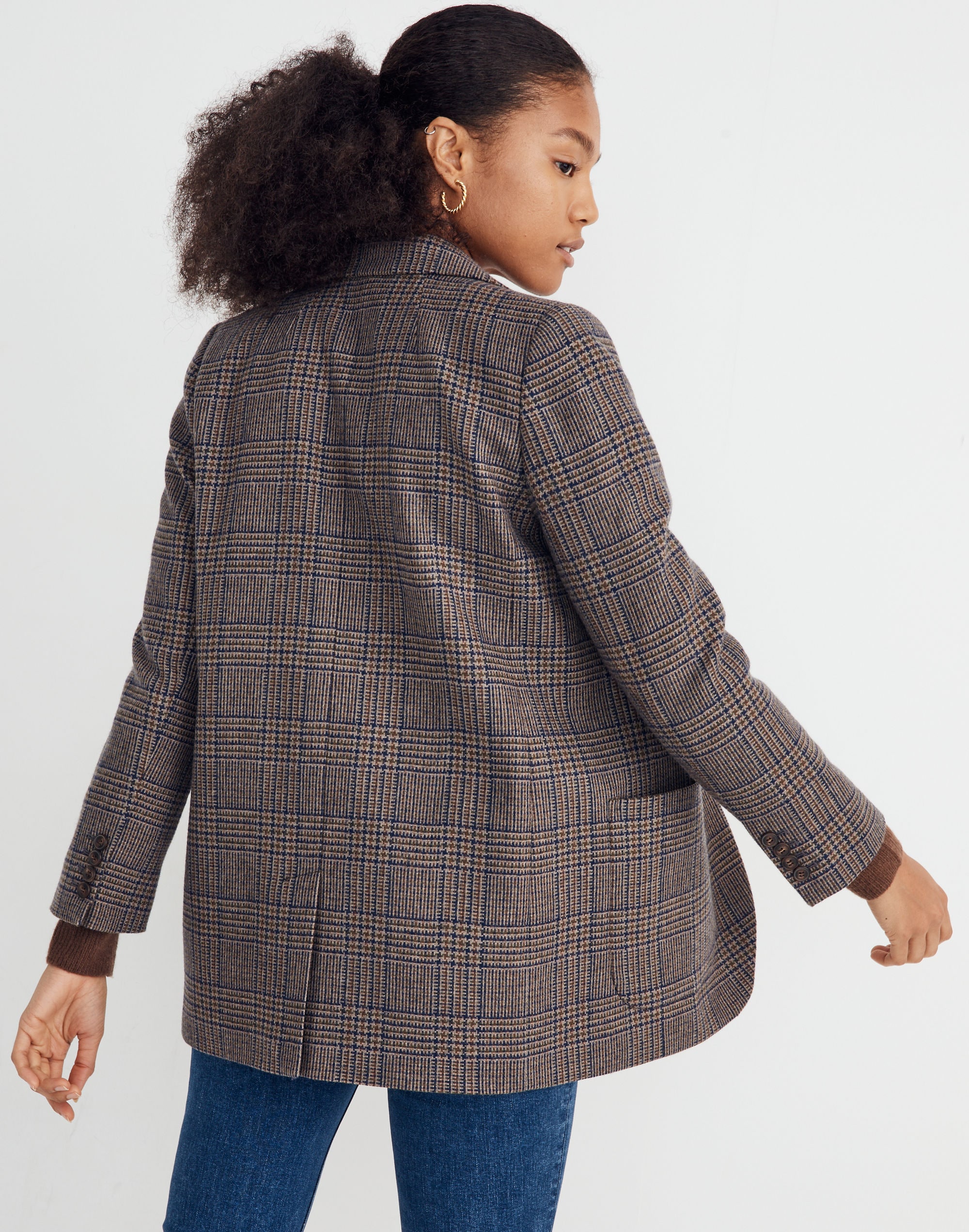 Larsen Blazer in Hawsell Plaid