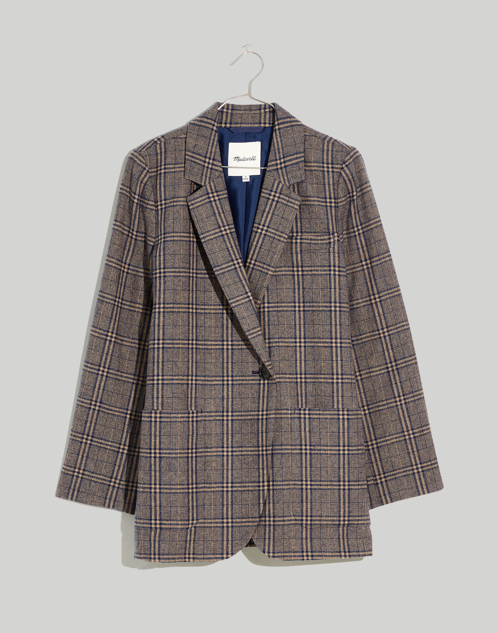 Larsen Blazer in Glen Plaid