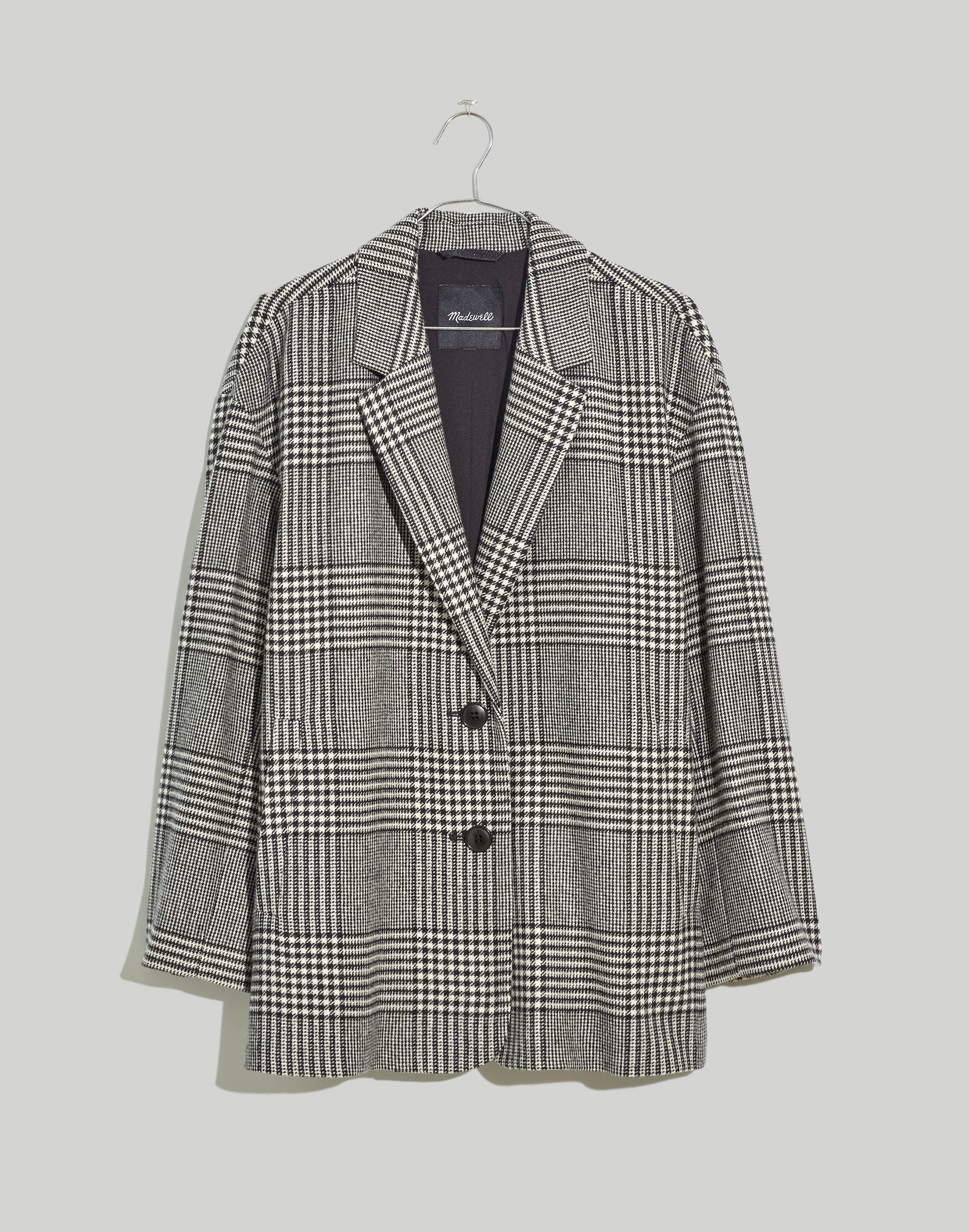 Oversized Dorset Blazer in Adkins Plaid