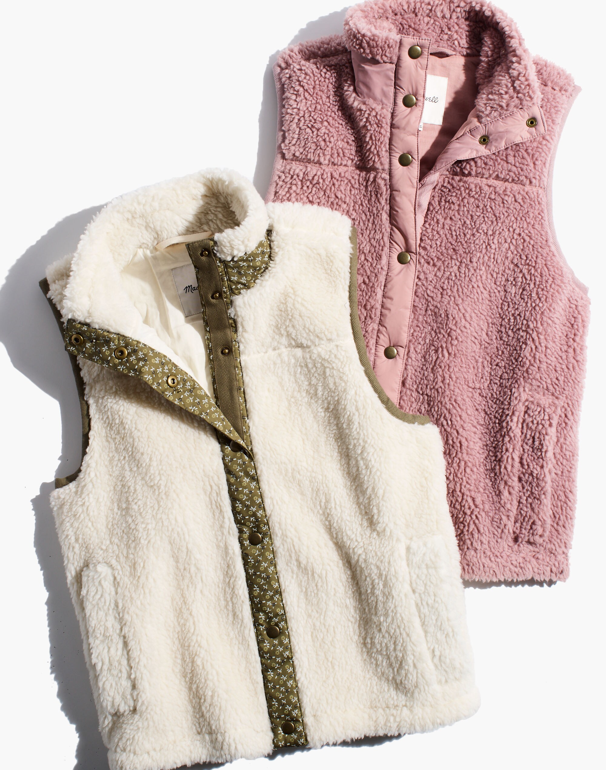 (Re)sourced Faux-Shearling Vest