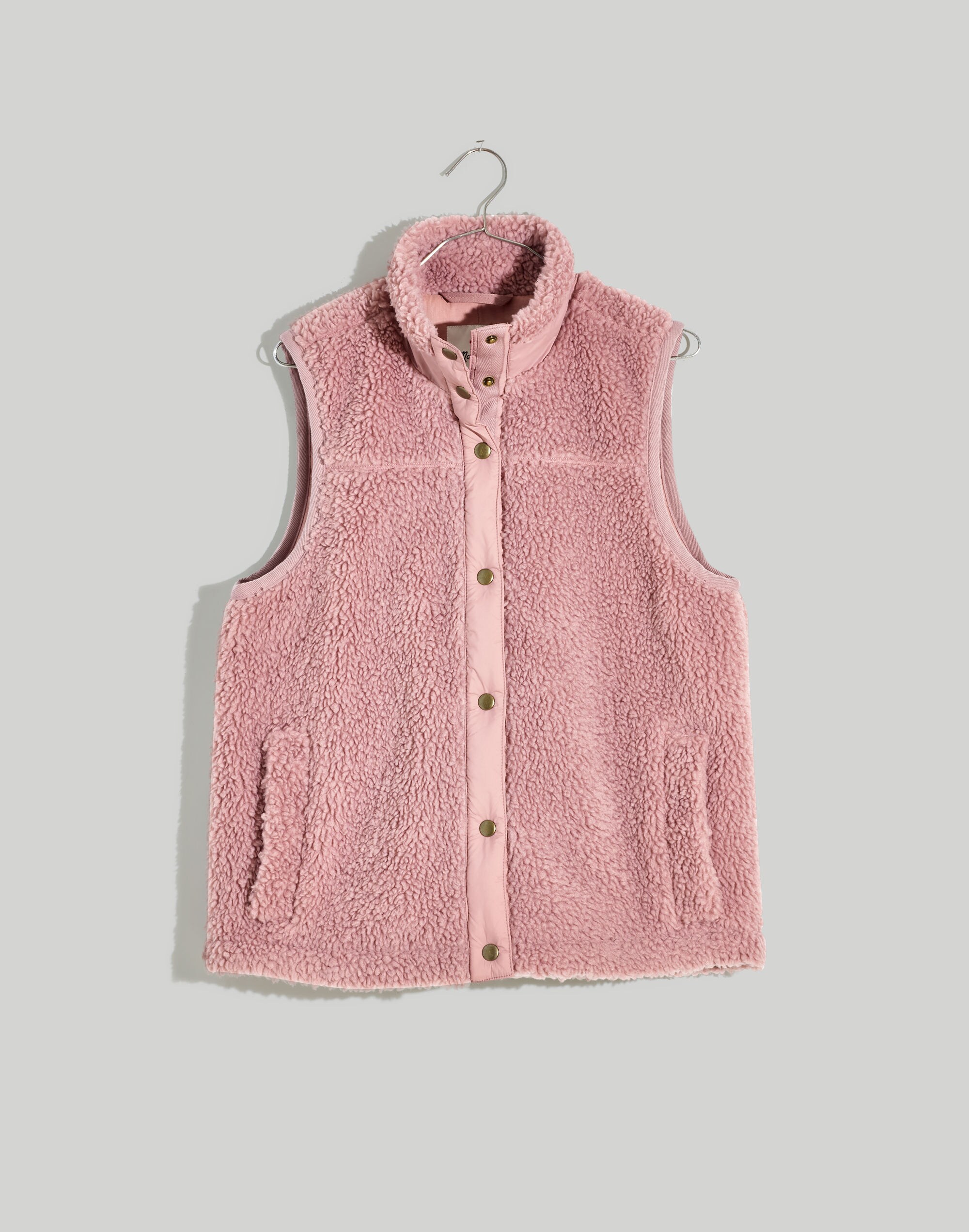 (Re)sourced Faux-Shearling Vest