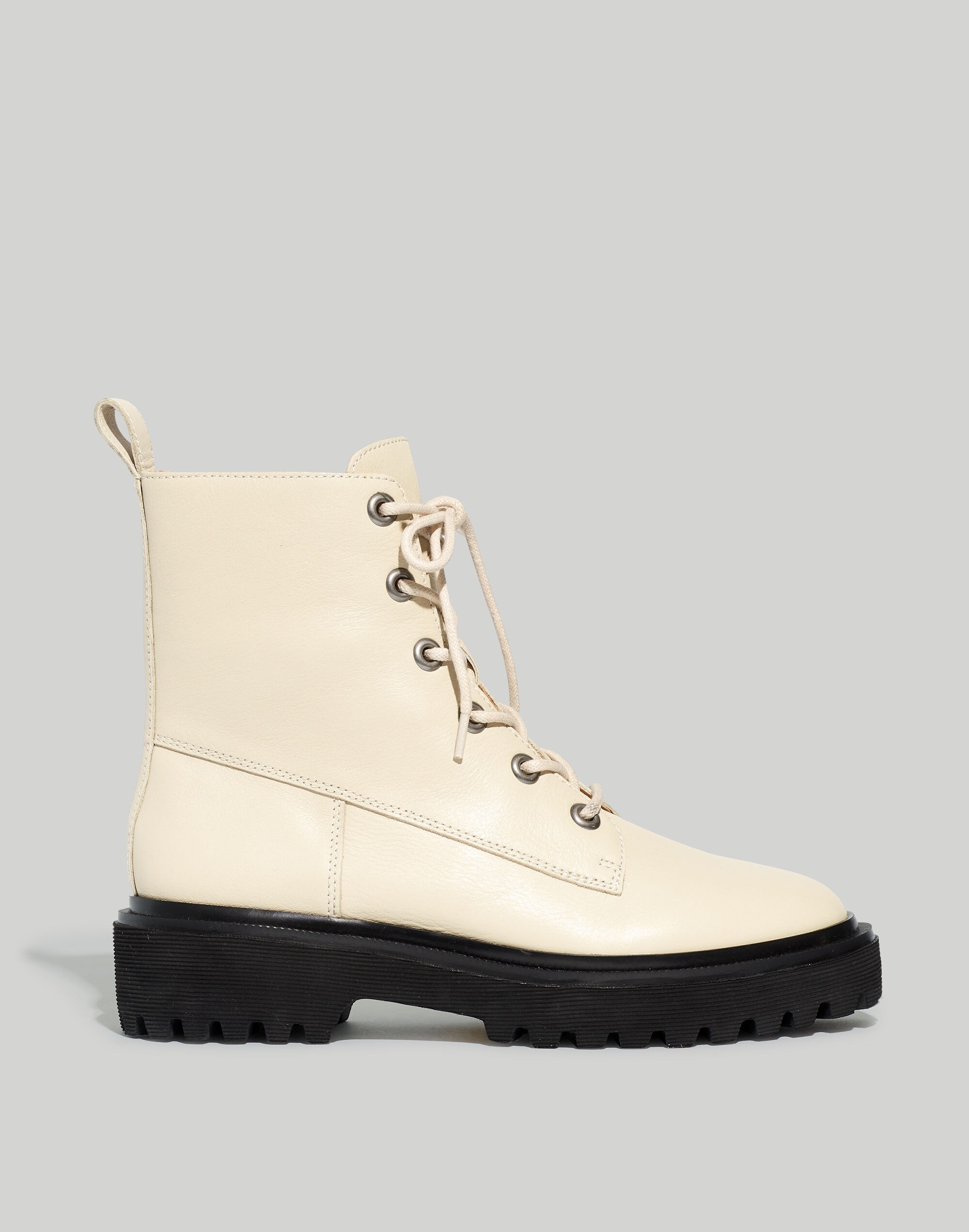 The Rayna Lace-Up Boot in Leather