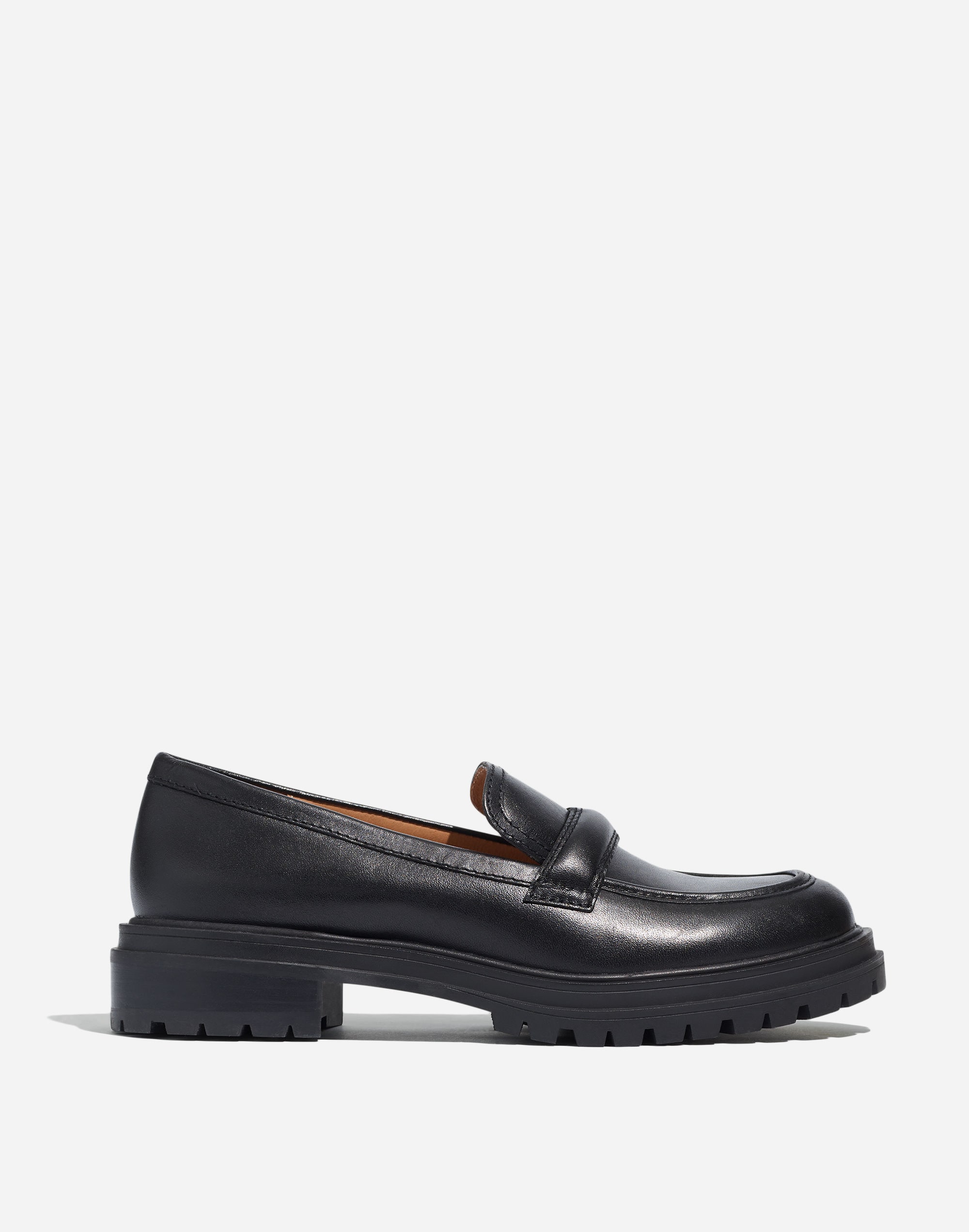 the bradley lugsole loafer in leather