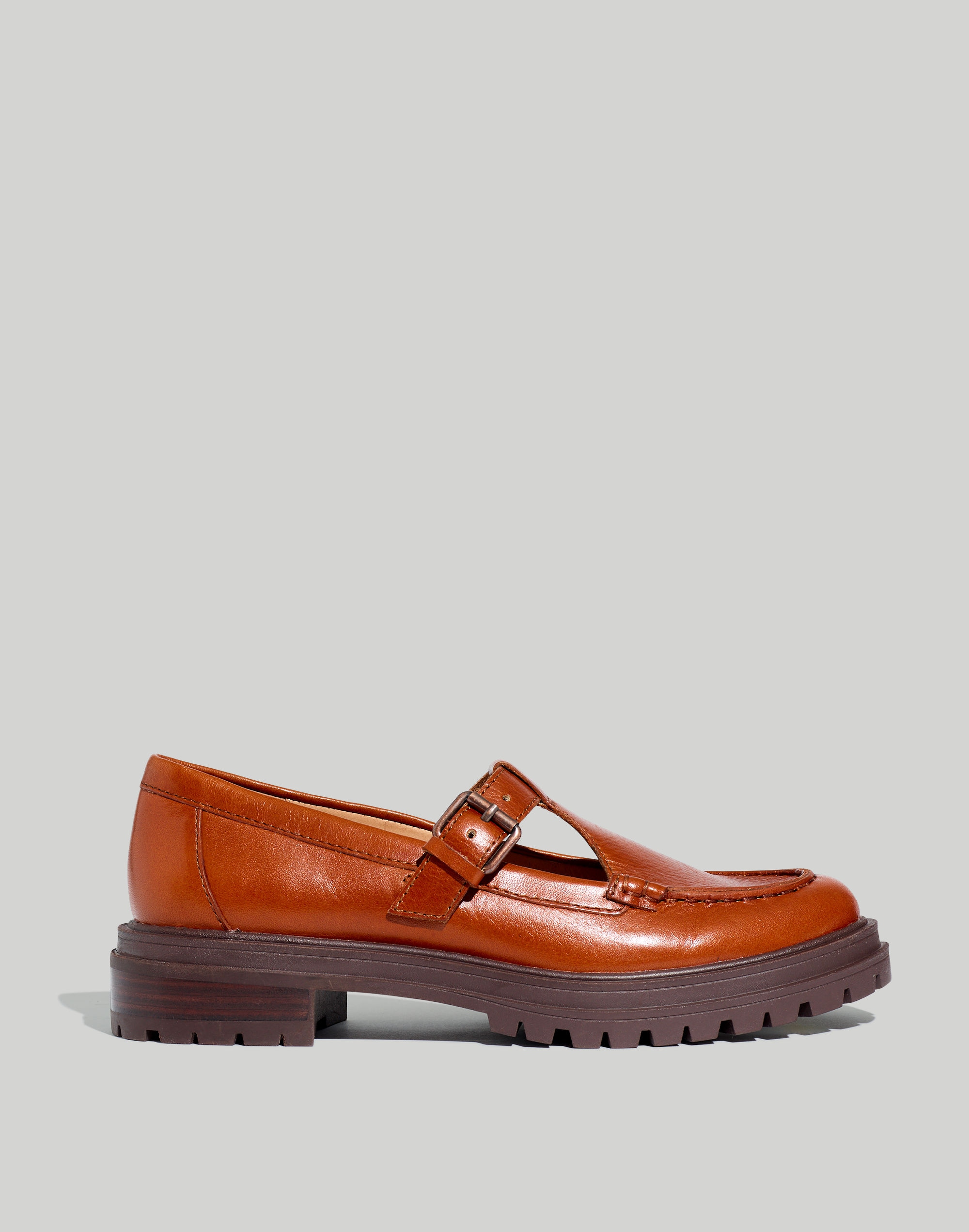 The Bradley Mary Jane in Leather