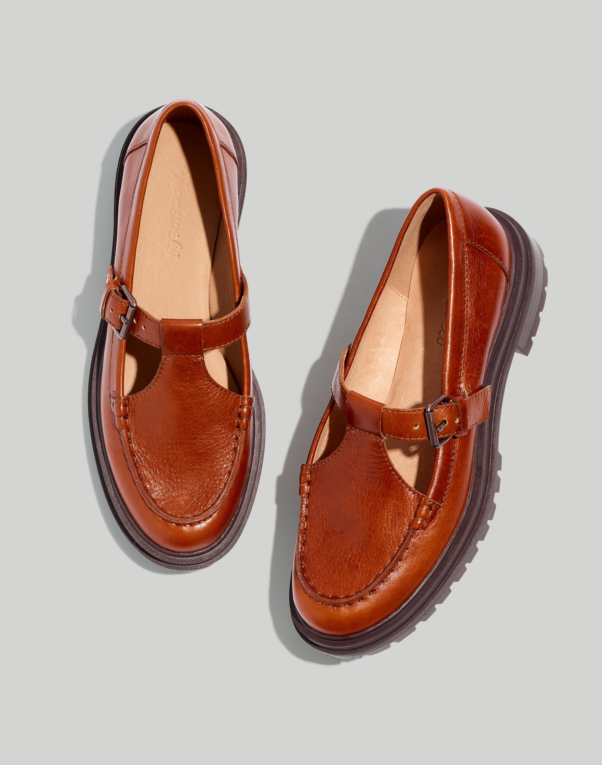 The Bradley Mary Jane in Leather