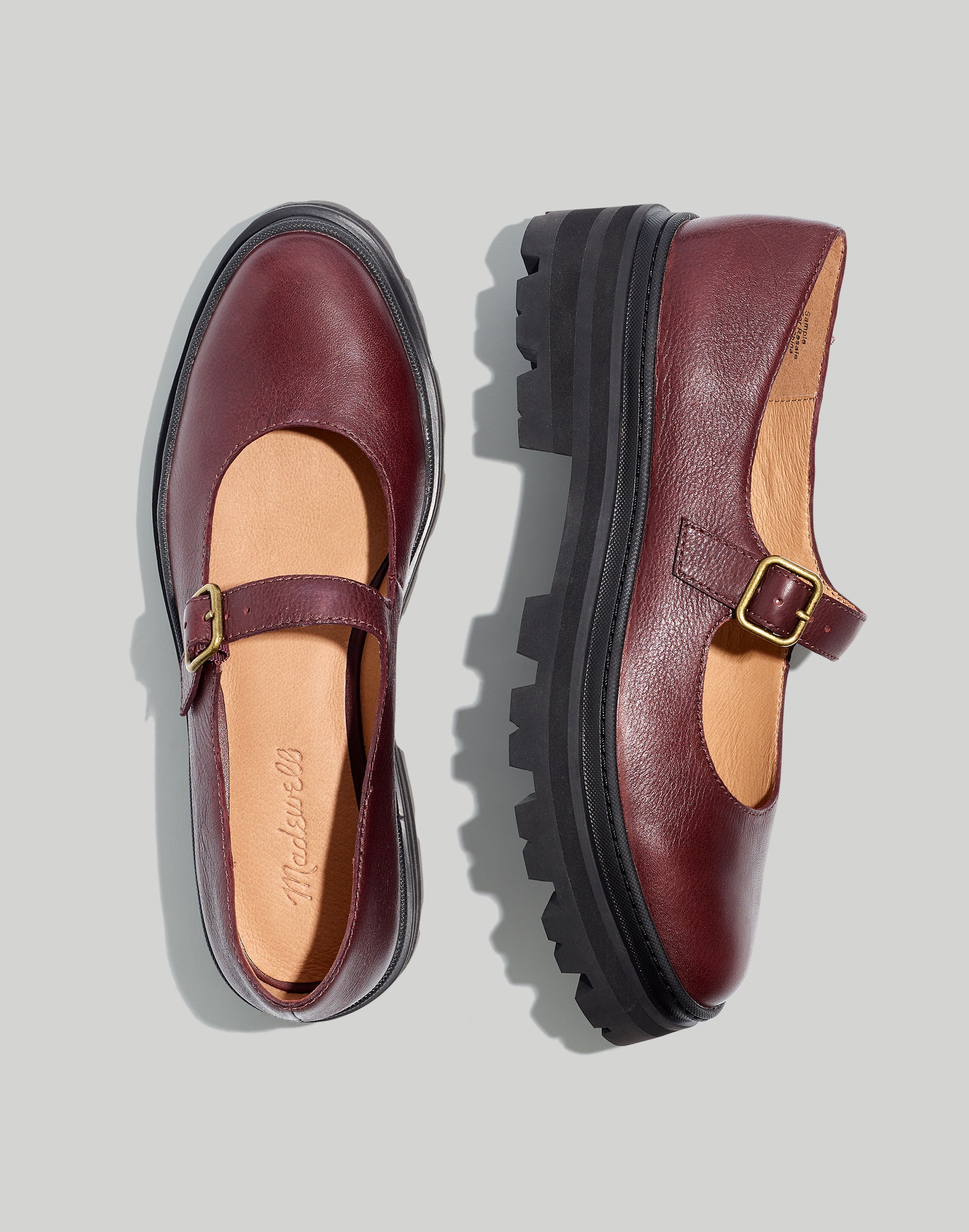 The Freya Platform Lugsole Mary Jane