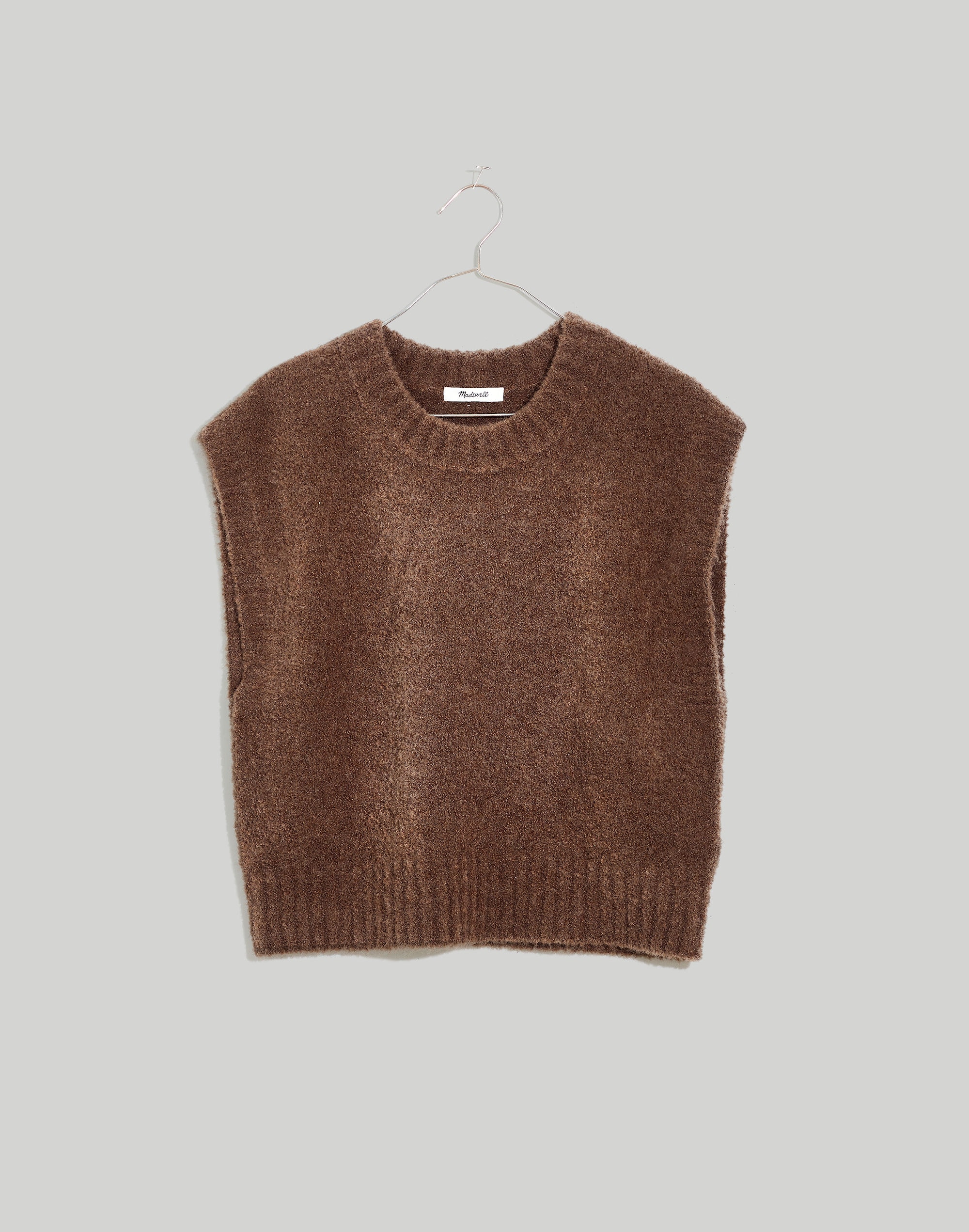 Boucl&eacute; Sweater Vest